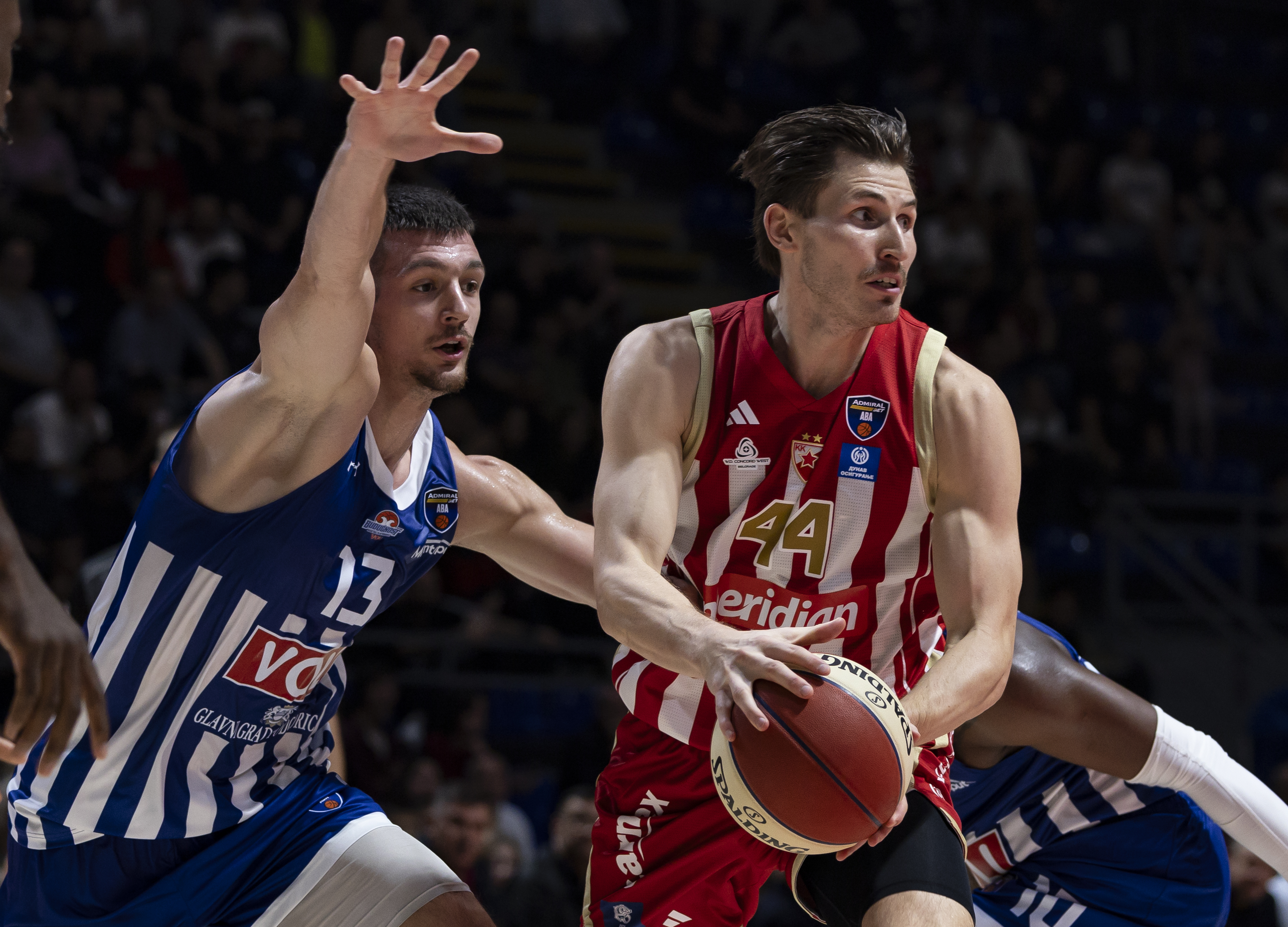 Aba League match between Crvena Zvezda and Buducnost at Aleksandar Nikolic Hall