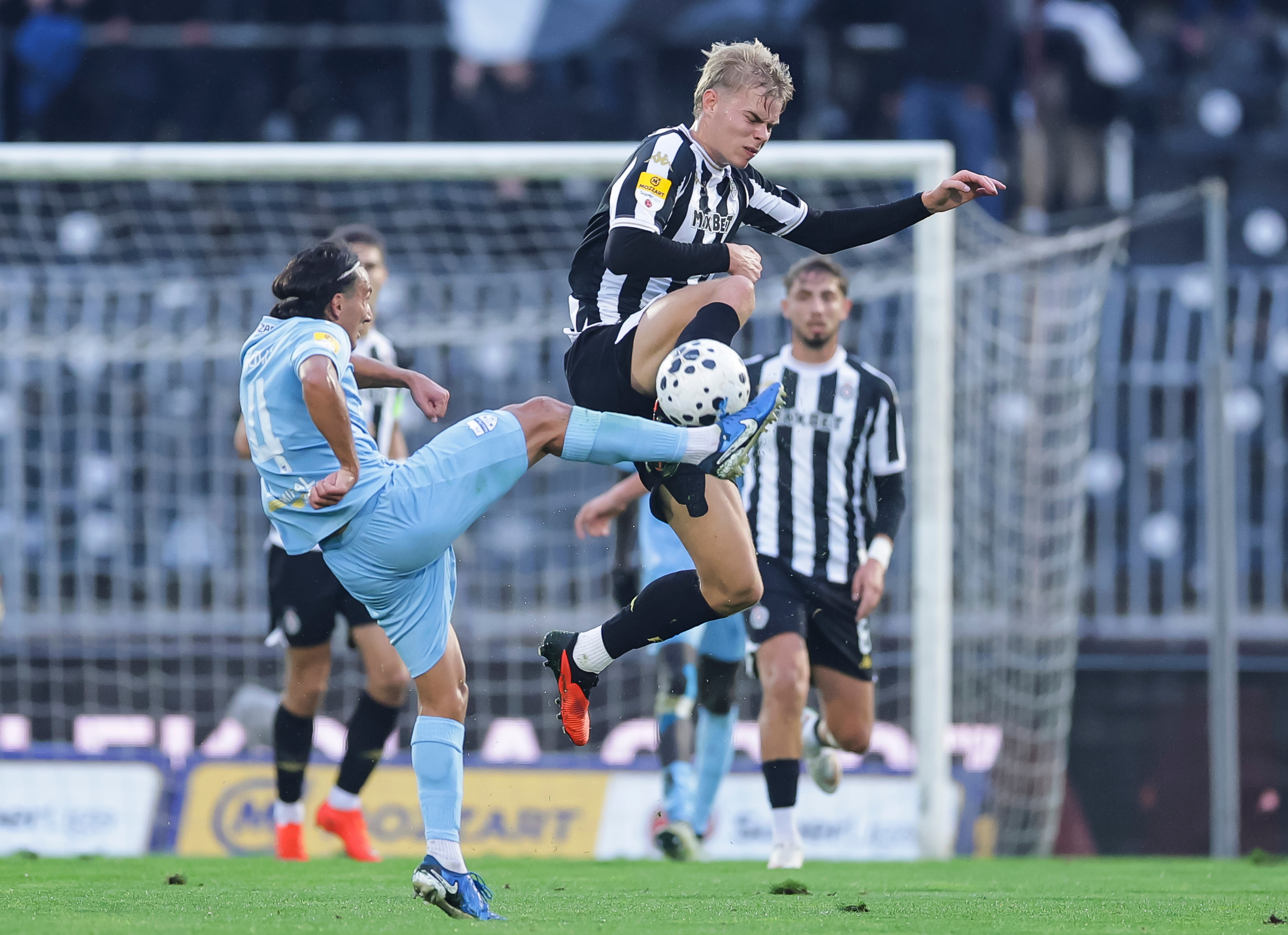 during the Mozzart Super Liga 2026/2027 match between Partizan and Novi Pazar