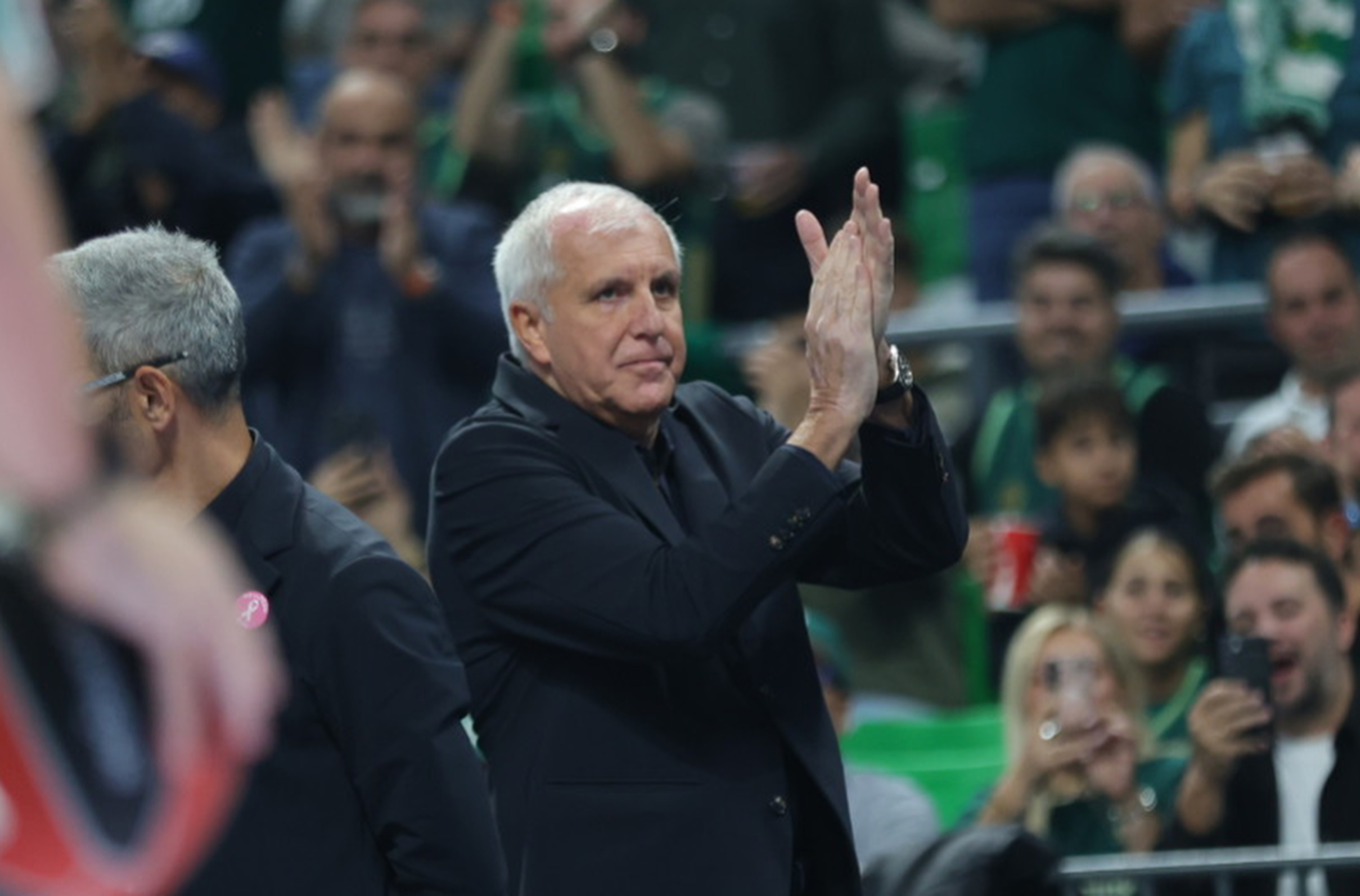 Head coach of Panathinaikos' Zeljko Obradovic