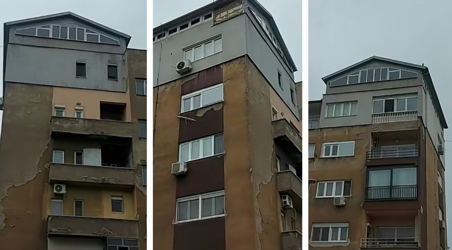 Kuća na vrhu zgrade
