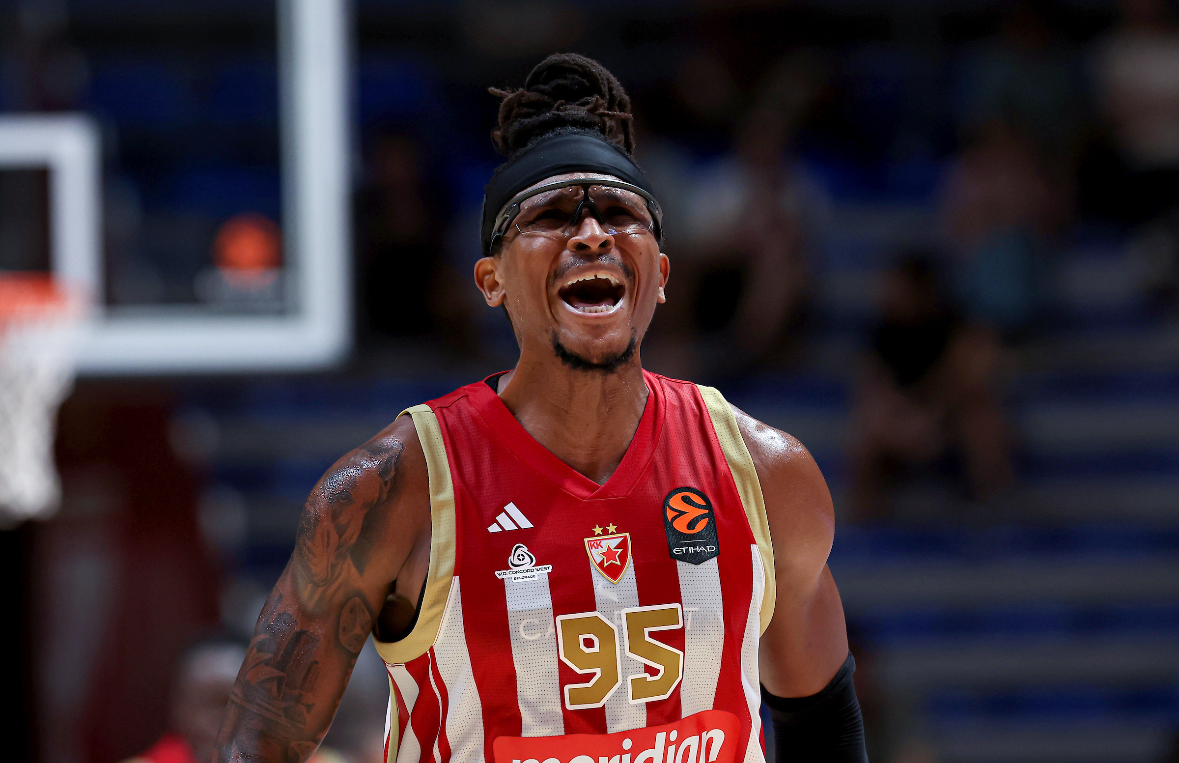 Belgrade, Serbia. 18th September, 2026. Chima Moneke  BC Crvena Zvezda