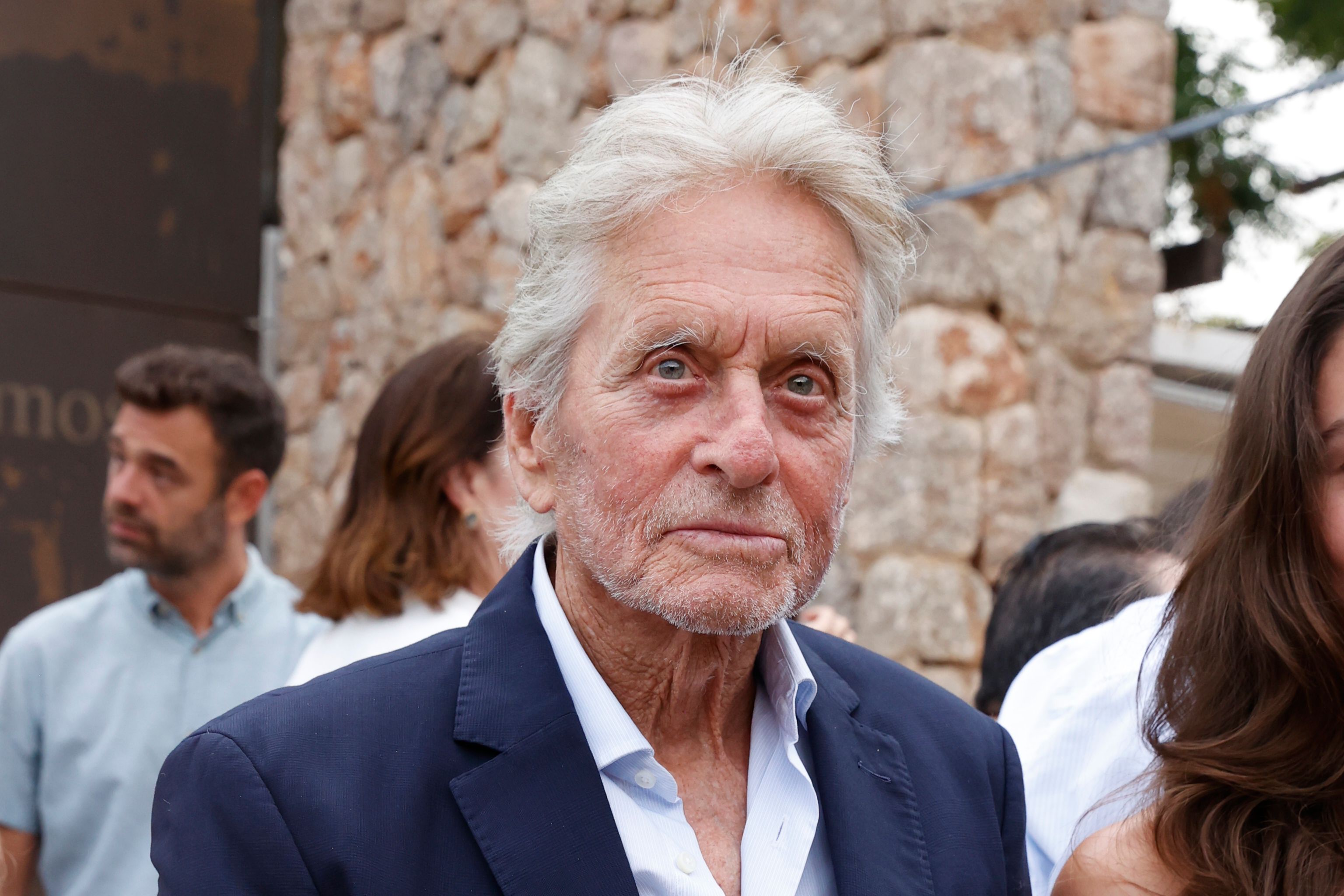 Michael Douglas during the institutional event: Mallorca Terra d'Hono