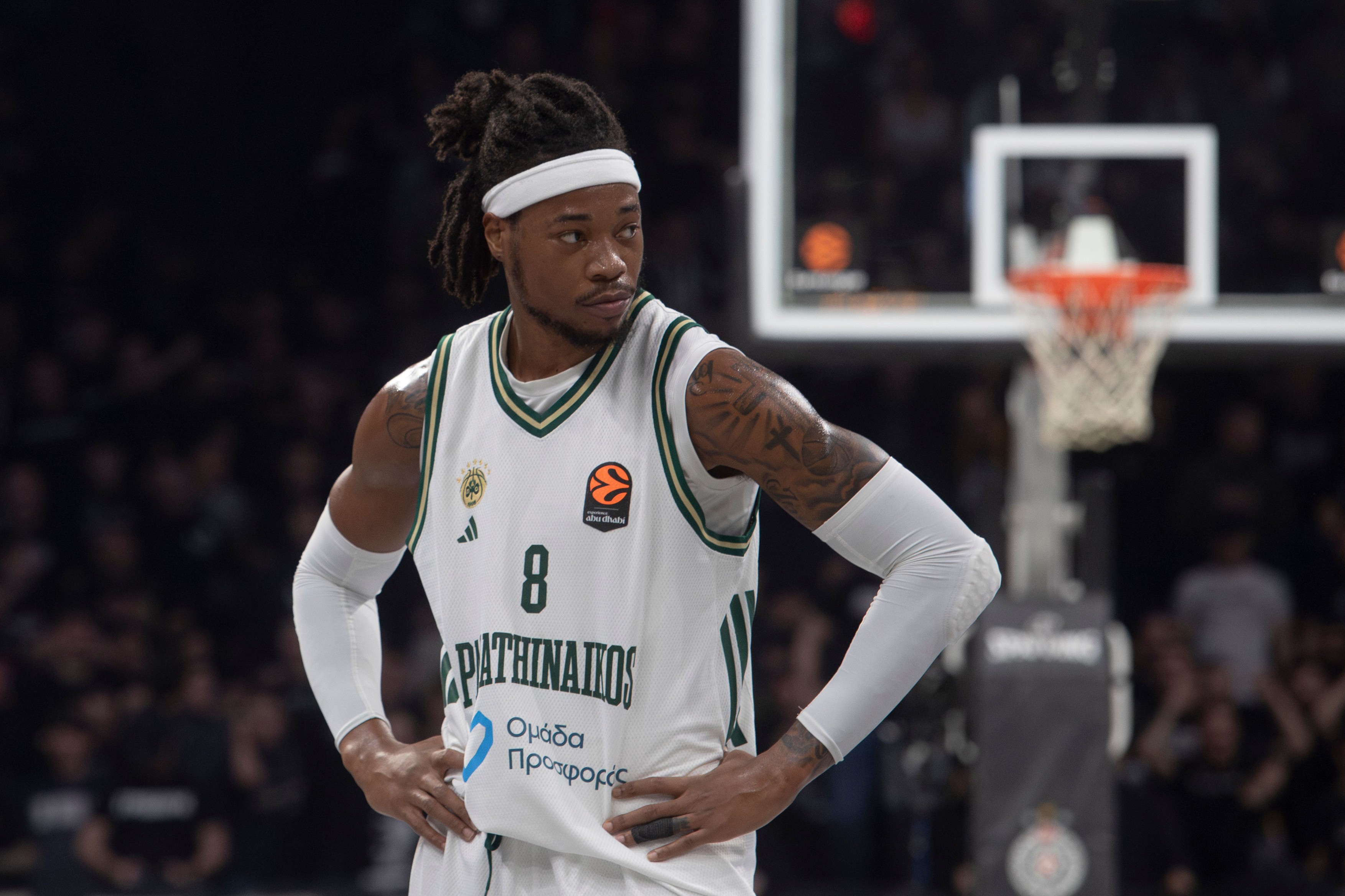 Panathinaikos player Richaun Holmes