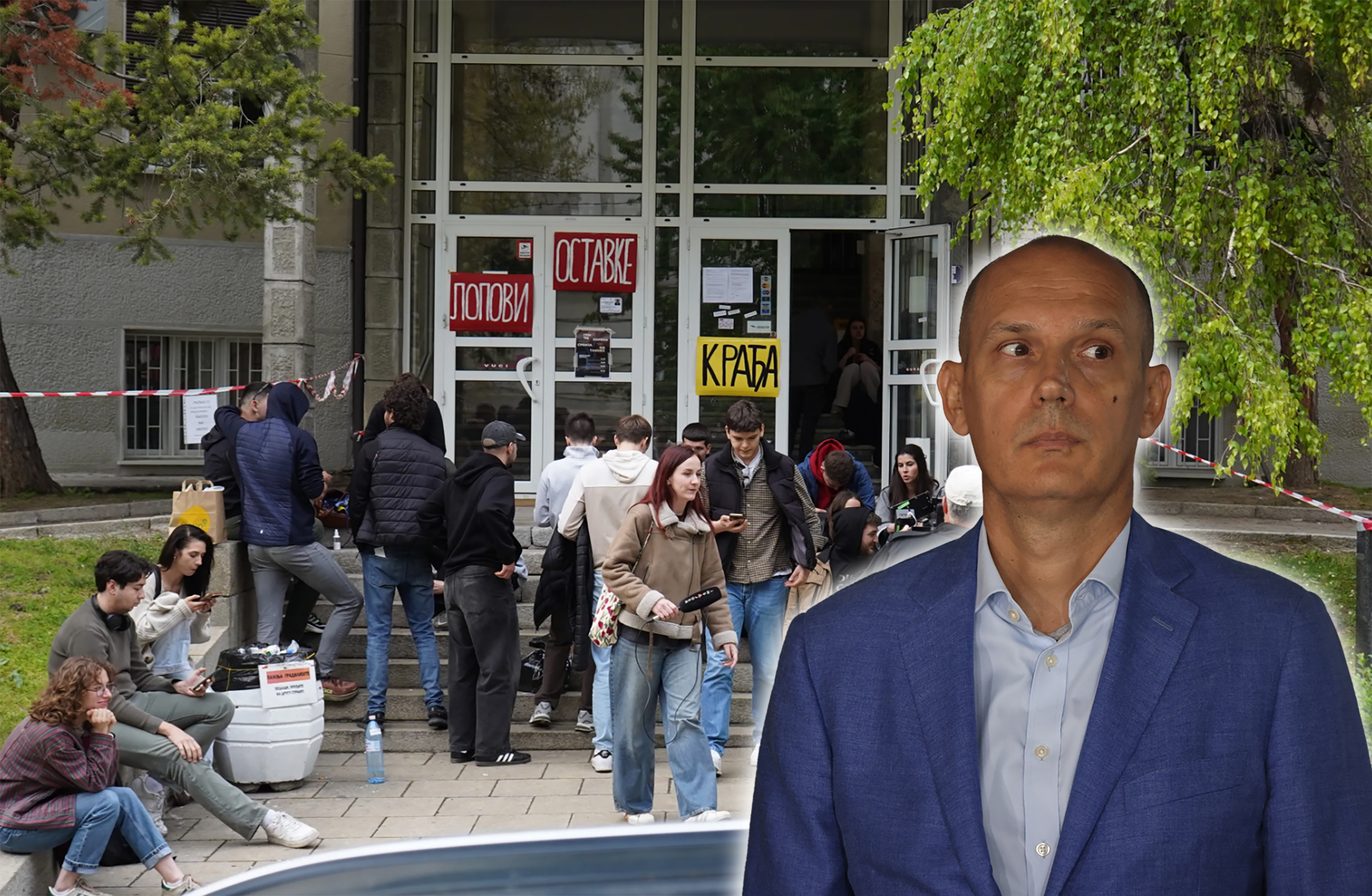 Zlatibor Lončar i studenti medicine kombo