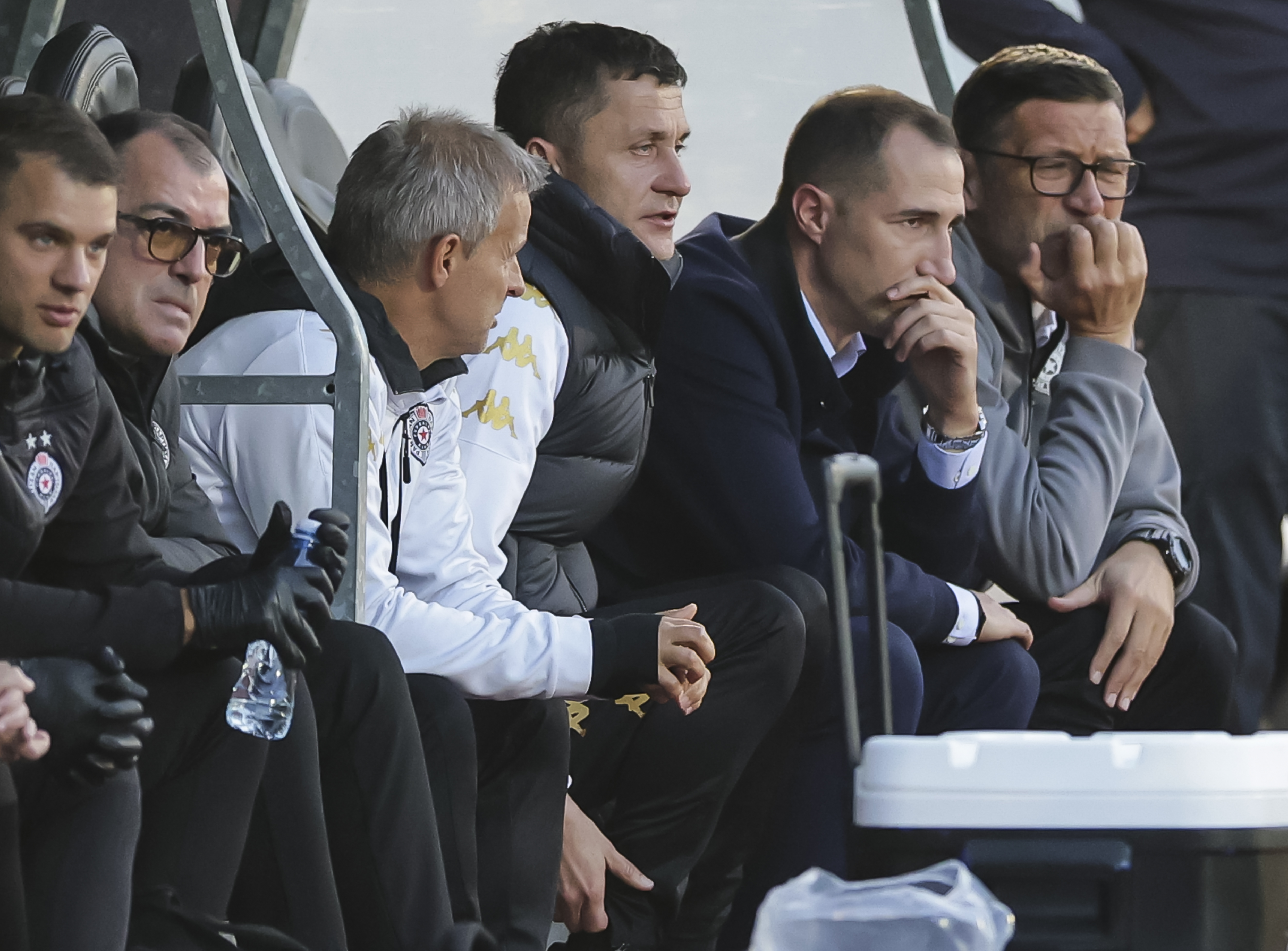 during the Mozzart Super Liga 2026/2027 match between Partizan and Cukaricki