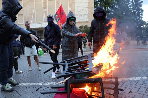 Protest u Albaniji profimedia-1146508306
