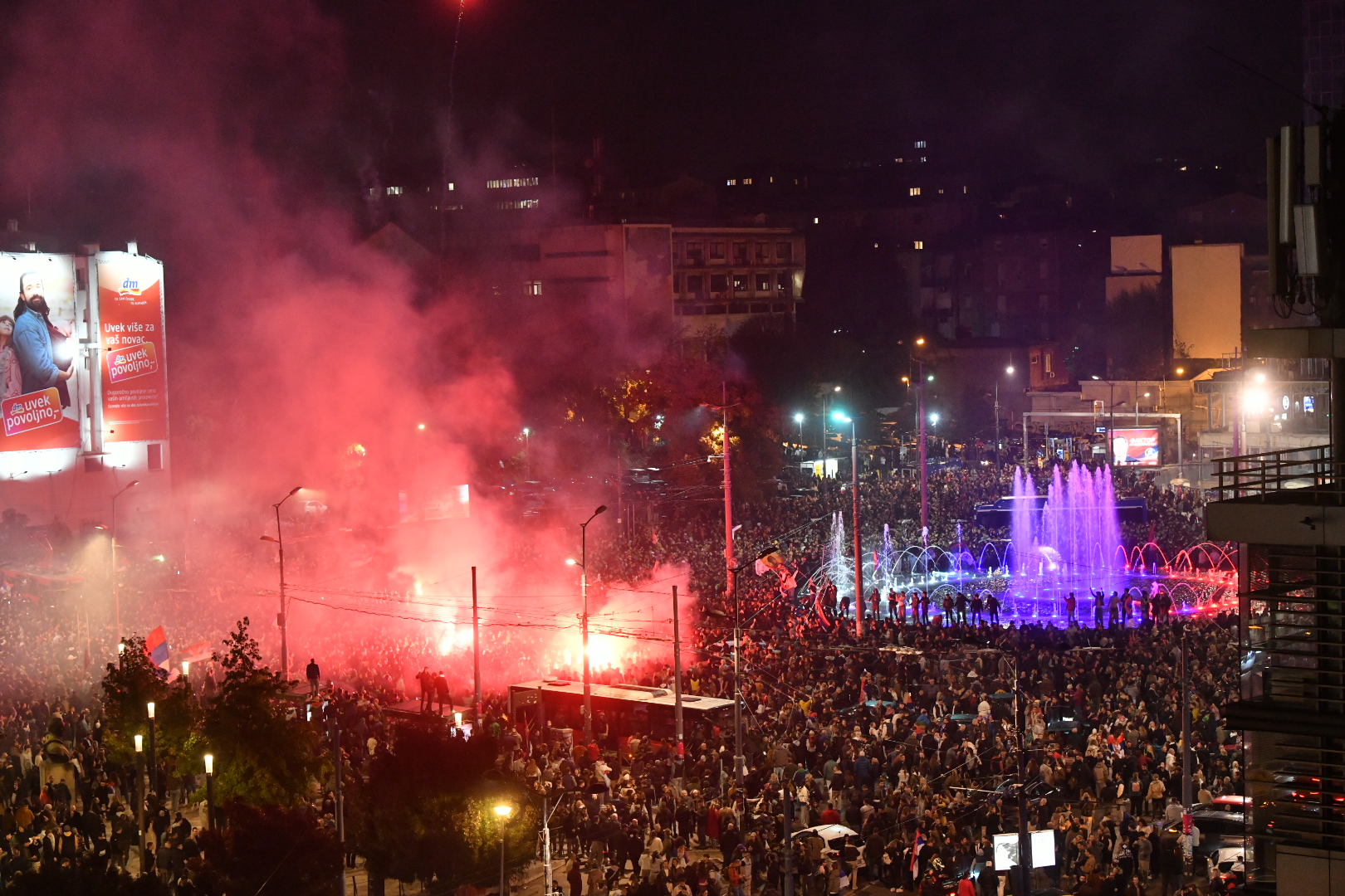slavija iz visine proslava