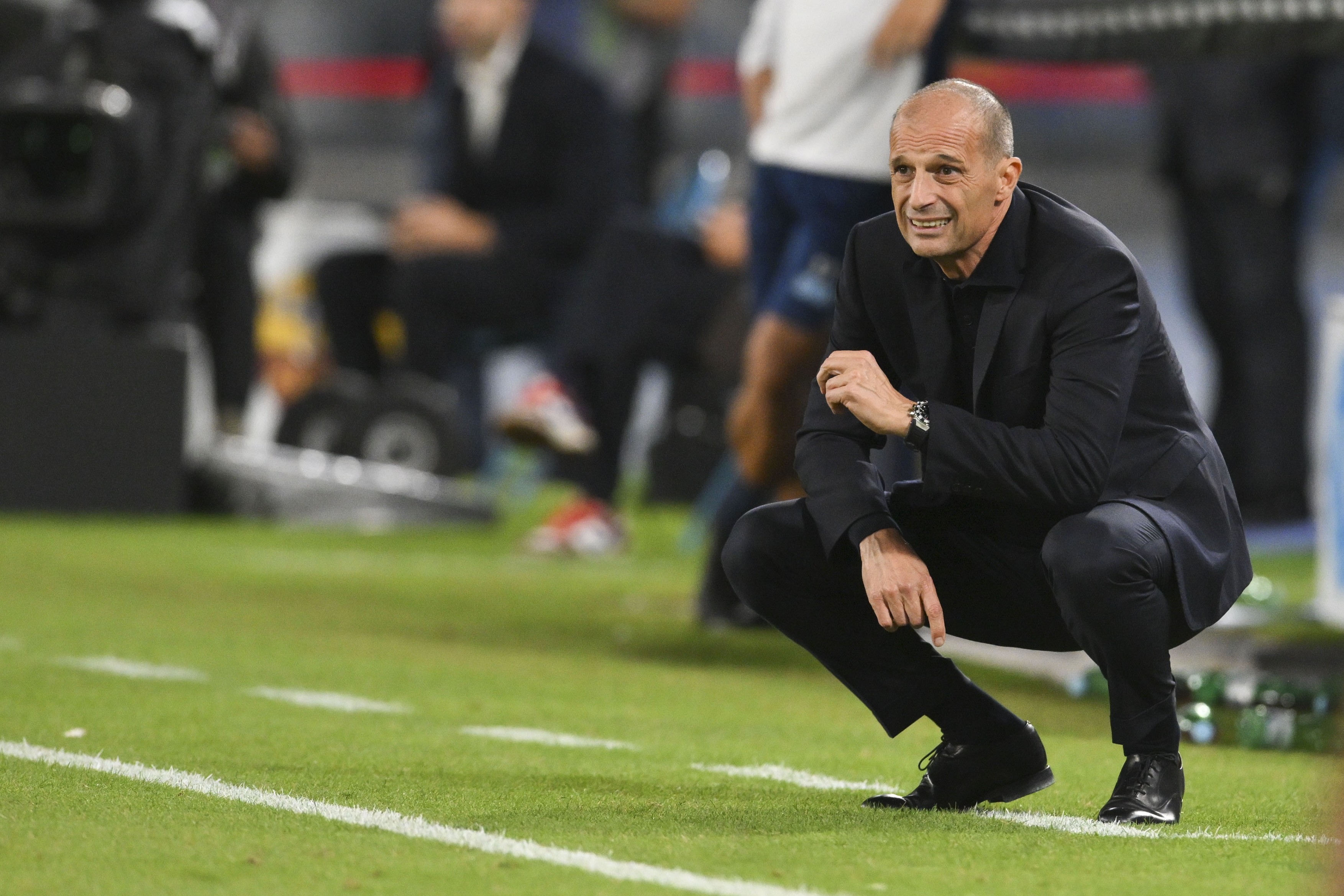 Naples, Italy: IPA90172344 - Massimiliano Allegri, head coach of Napoli