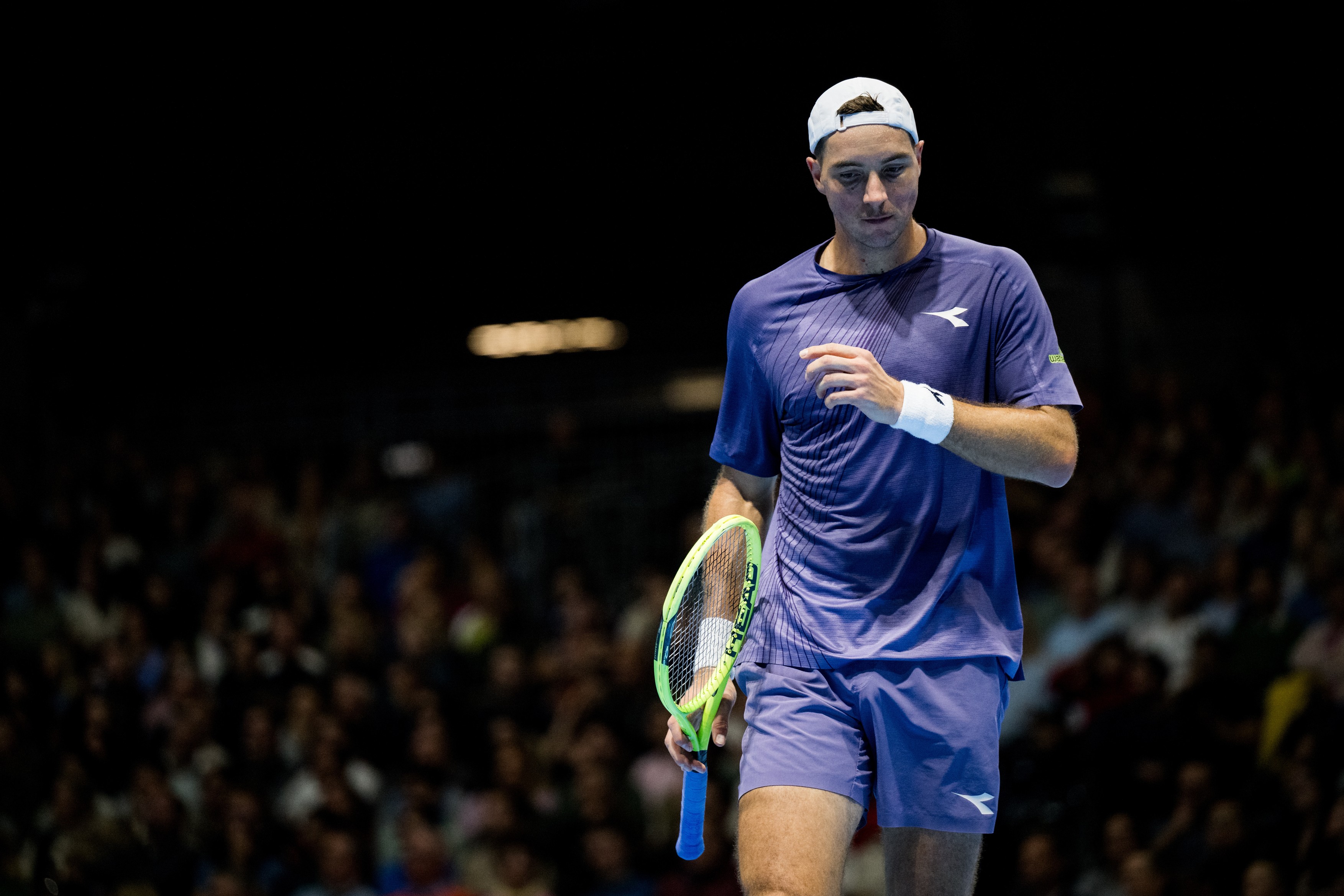 Jan-Lennard Struff of Germany pictured in action