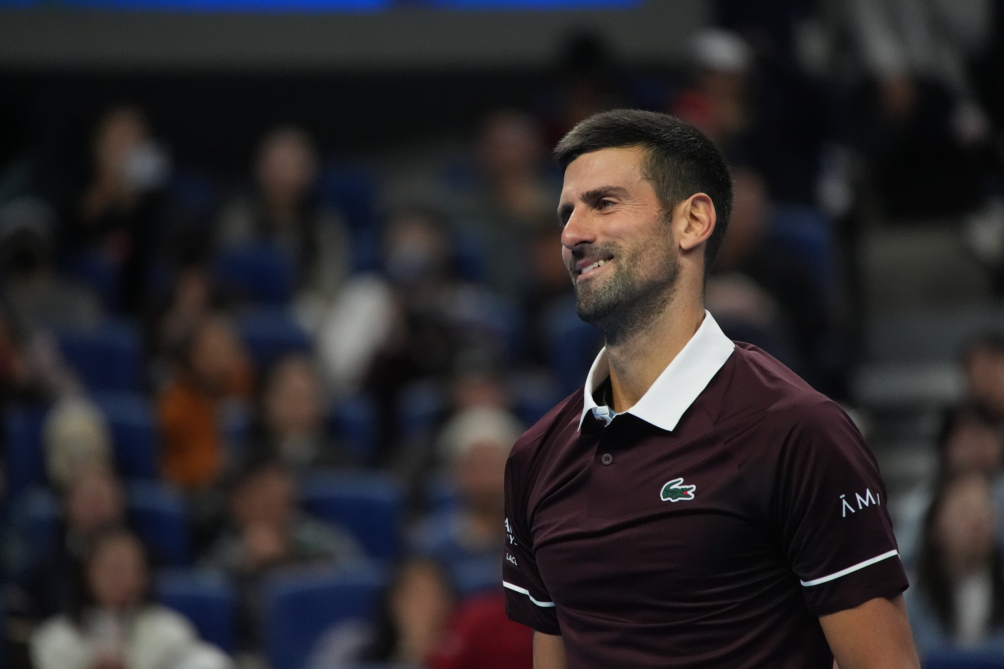 BEIJING, Oct. 6, 2026  -- Novak Djokovic