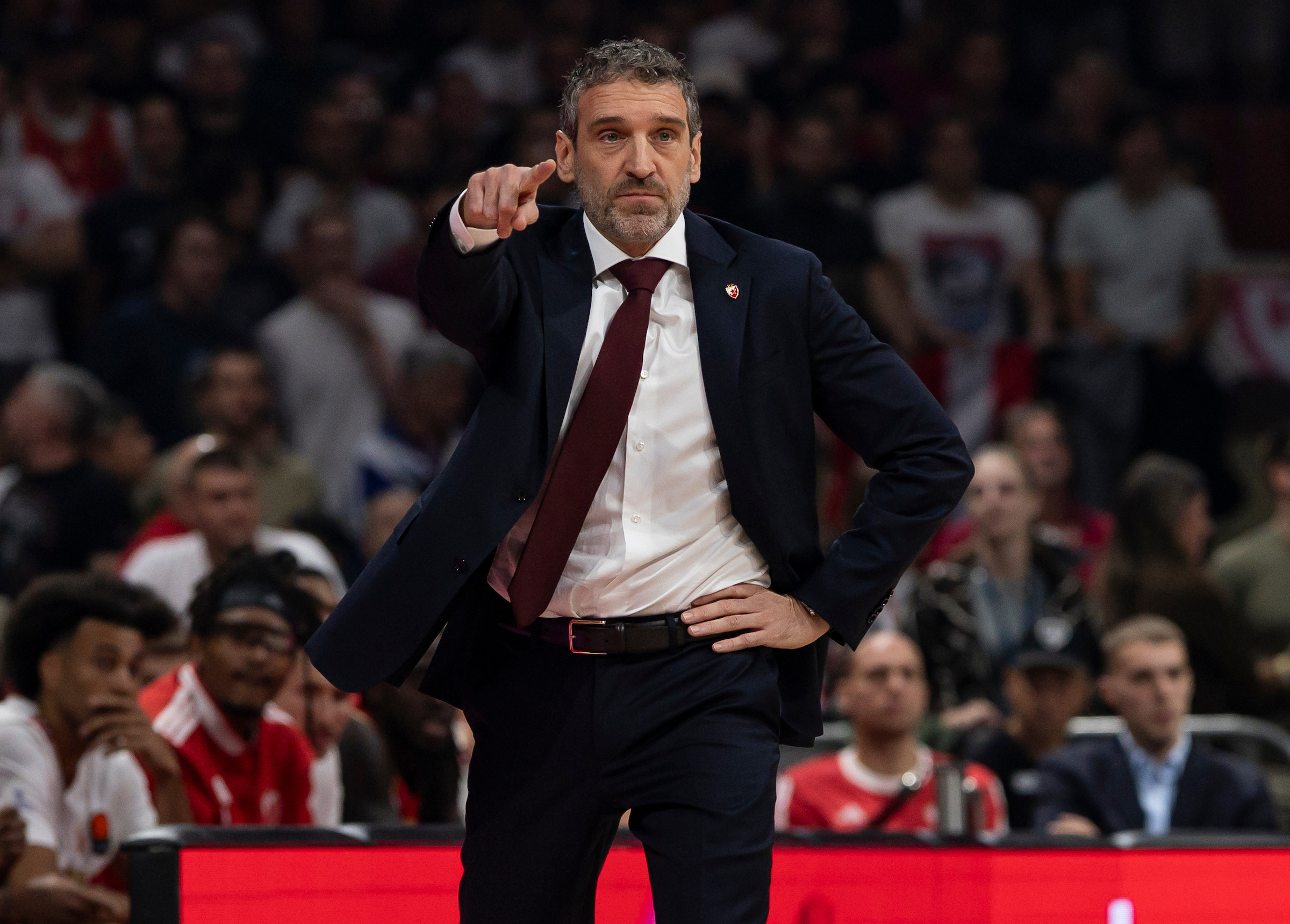 Ibon Navarro, Head Coach of Crvena Zvezda Meridianbet Belgrade