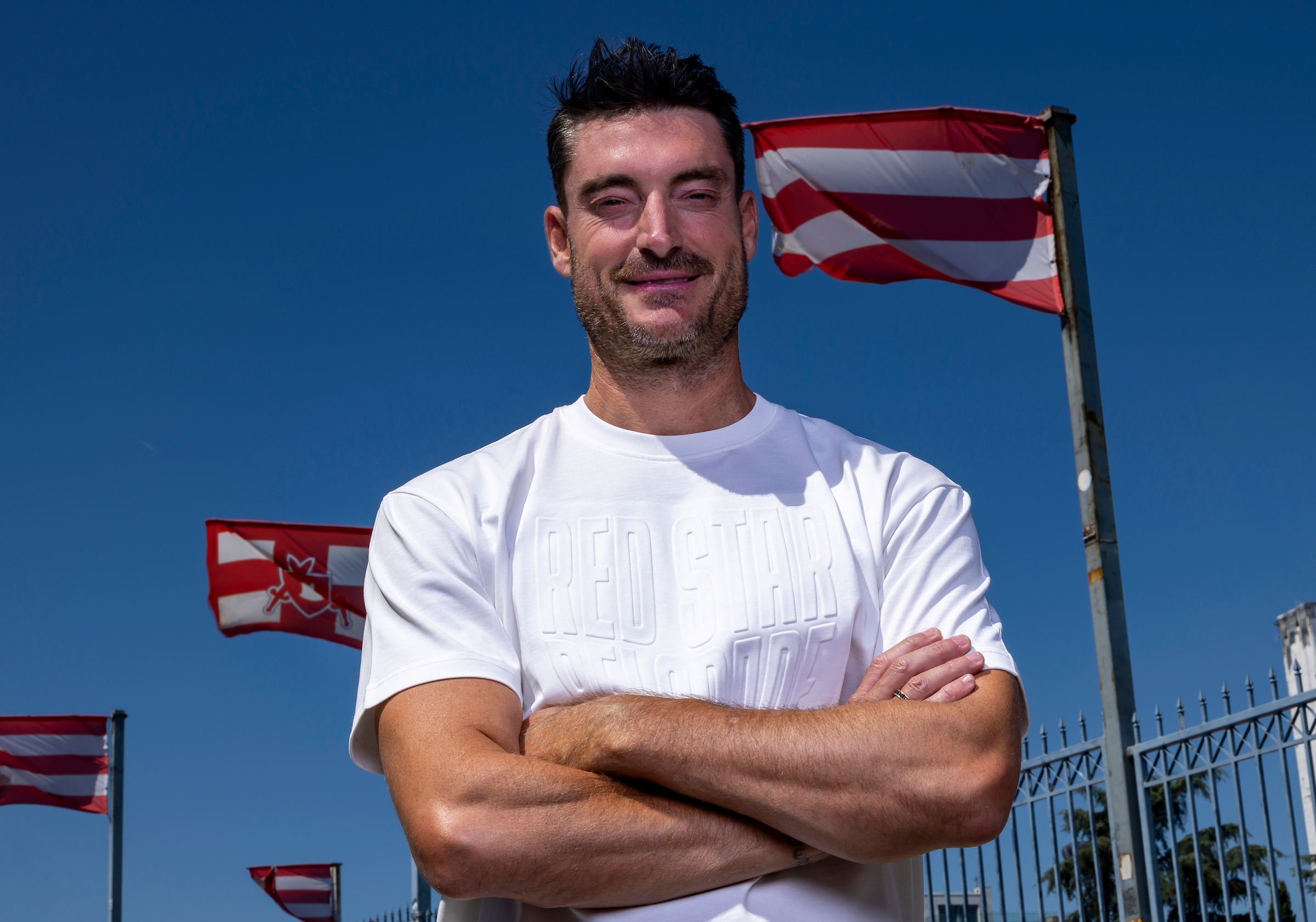 Head coach Albert Ortega Riera of Crvena Zvezda