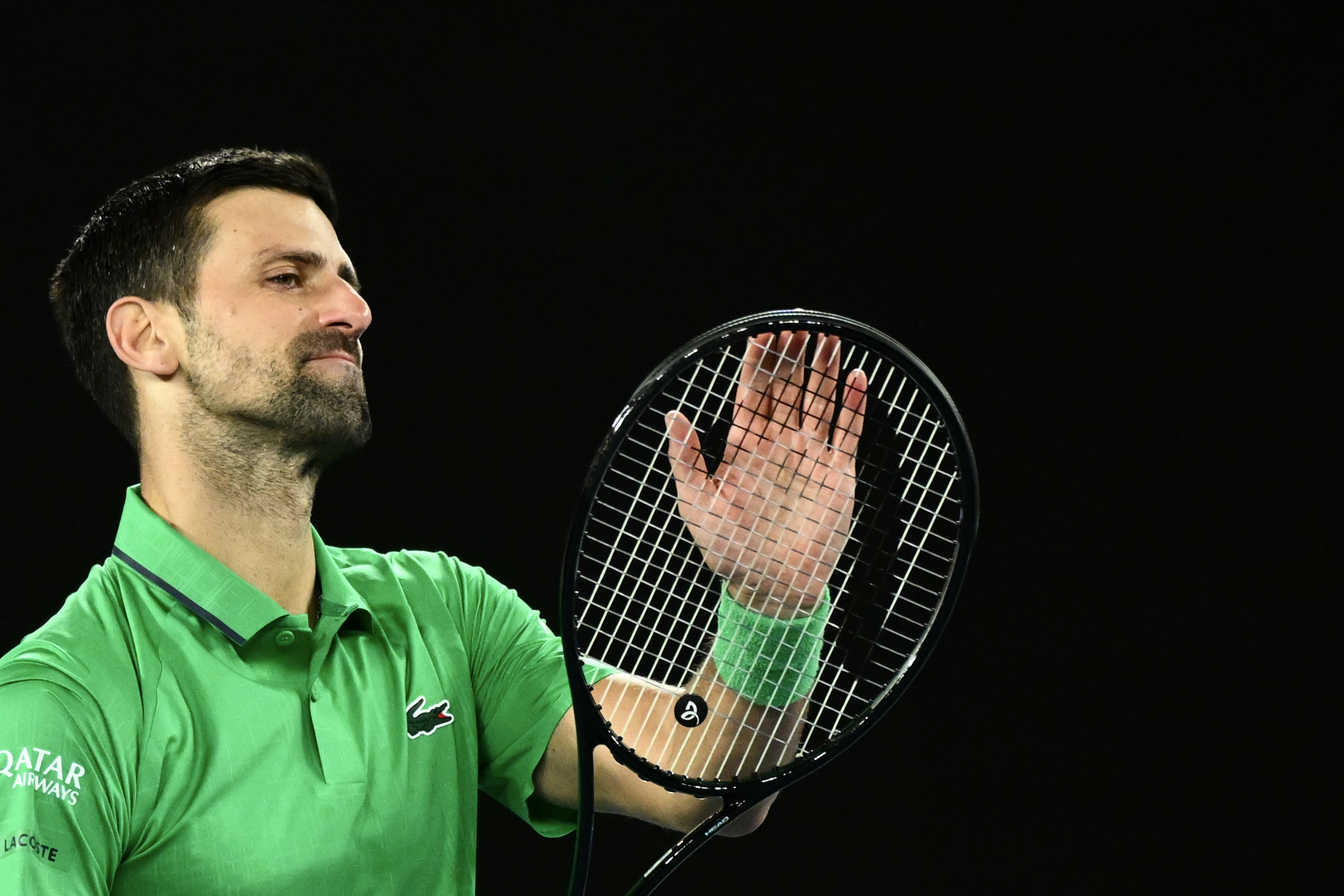 Novak Đoković aplaudira Karlosu Alkarazu u finalu Australijan opena 2026