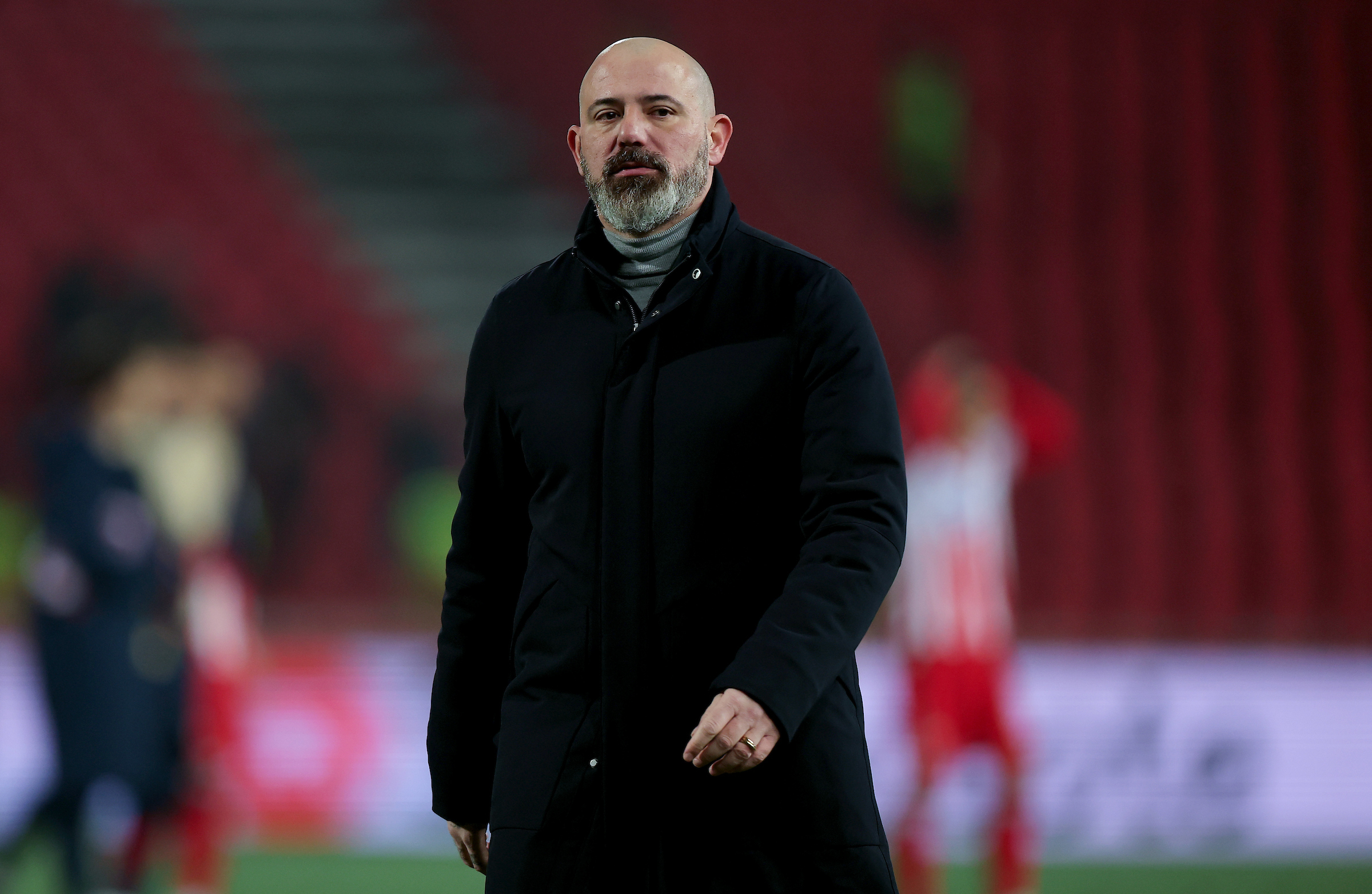 Crvena Zvezda's head coach Dejan Stankovic