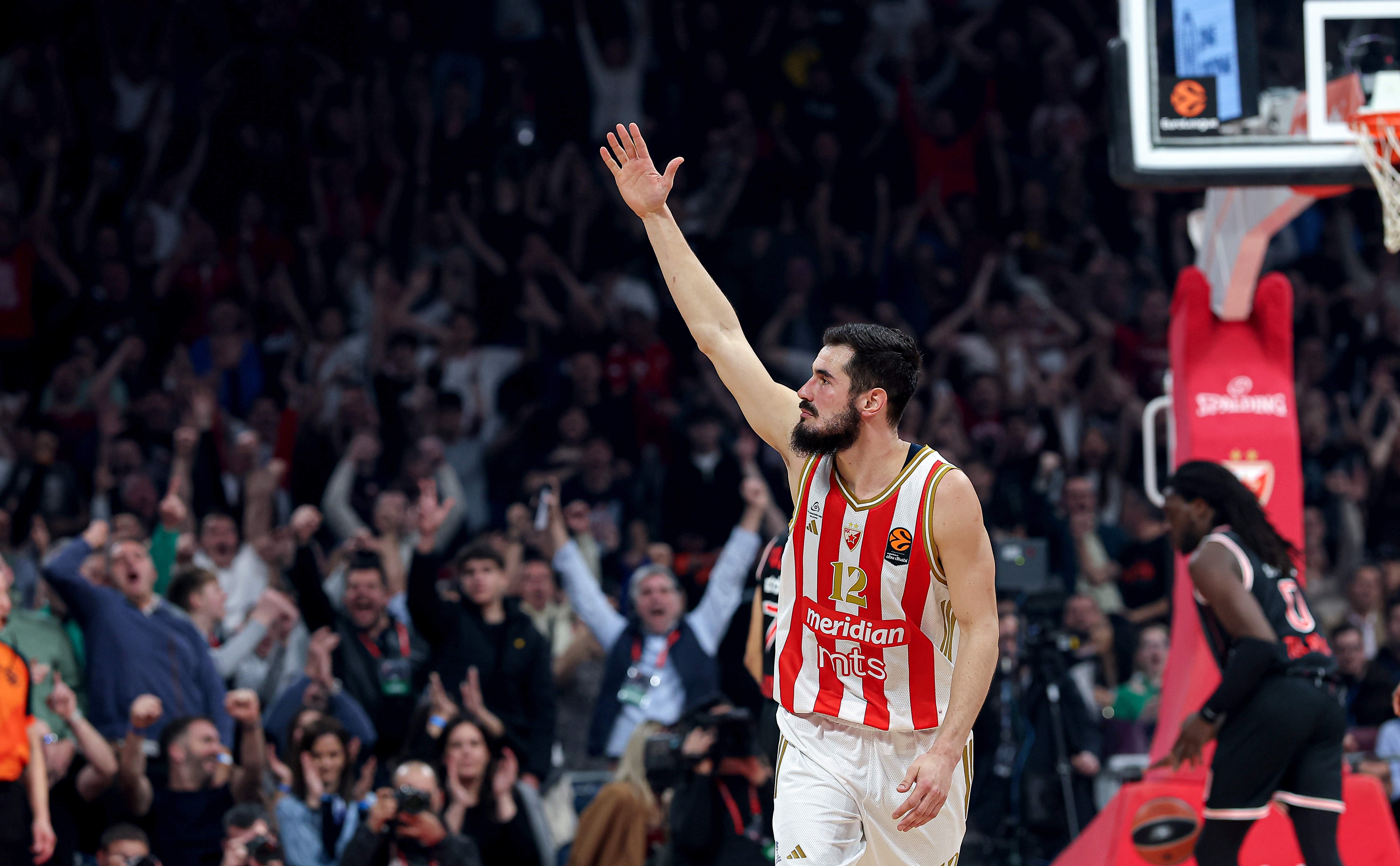 Nikola Kalinic, Crvena zvezda - Hapoel, Euroleague