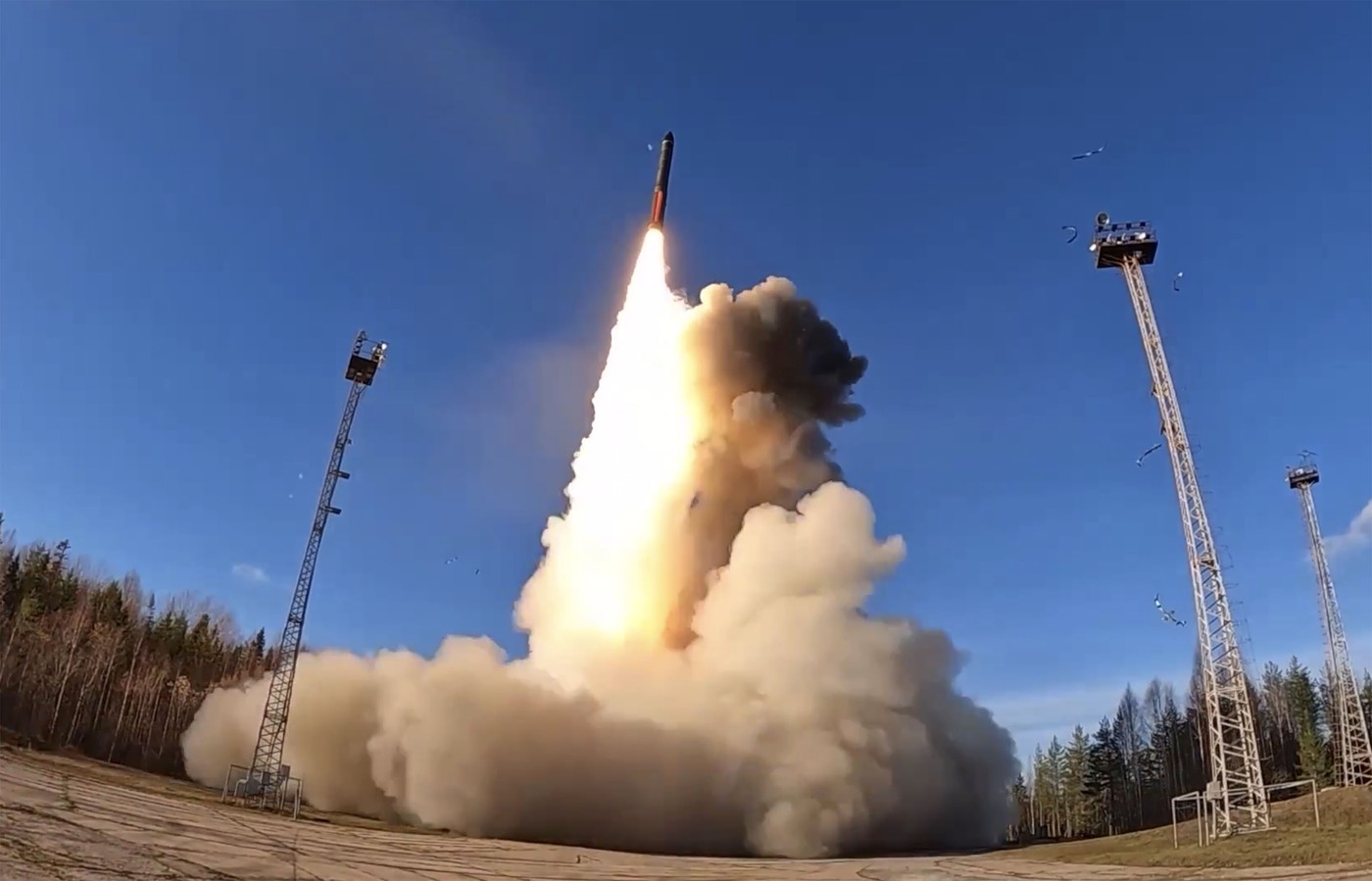 Russia steps up Yars nuclear missile activityImage: 1059830891, License: Rights-managed, Restrictions: ***HANDOUT image or SOCIAL MEDIA IMAGE or FILMSTILL for EDITORIAL USE ONLY!