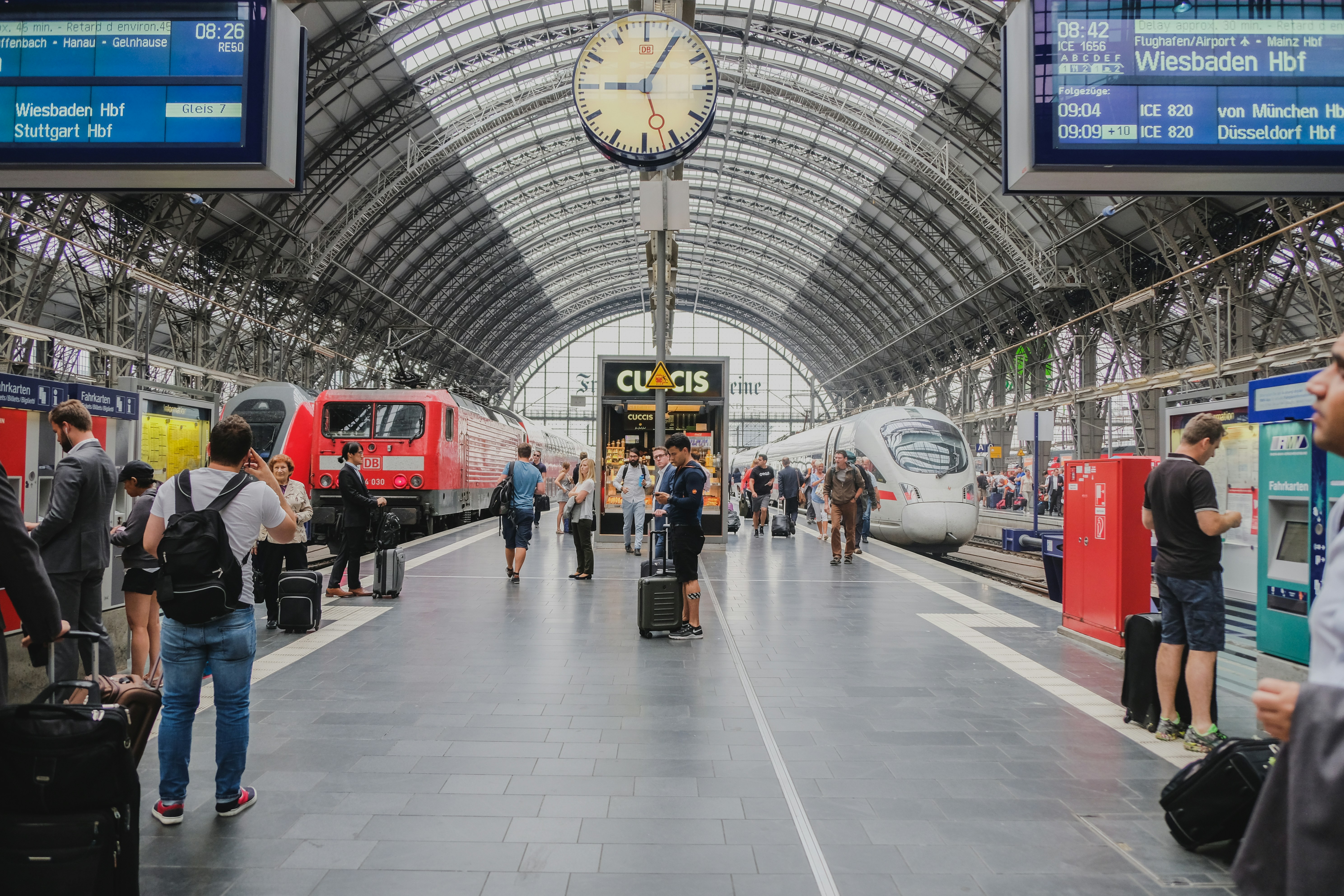 Nemačka, železnička stanica
