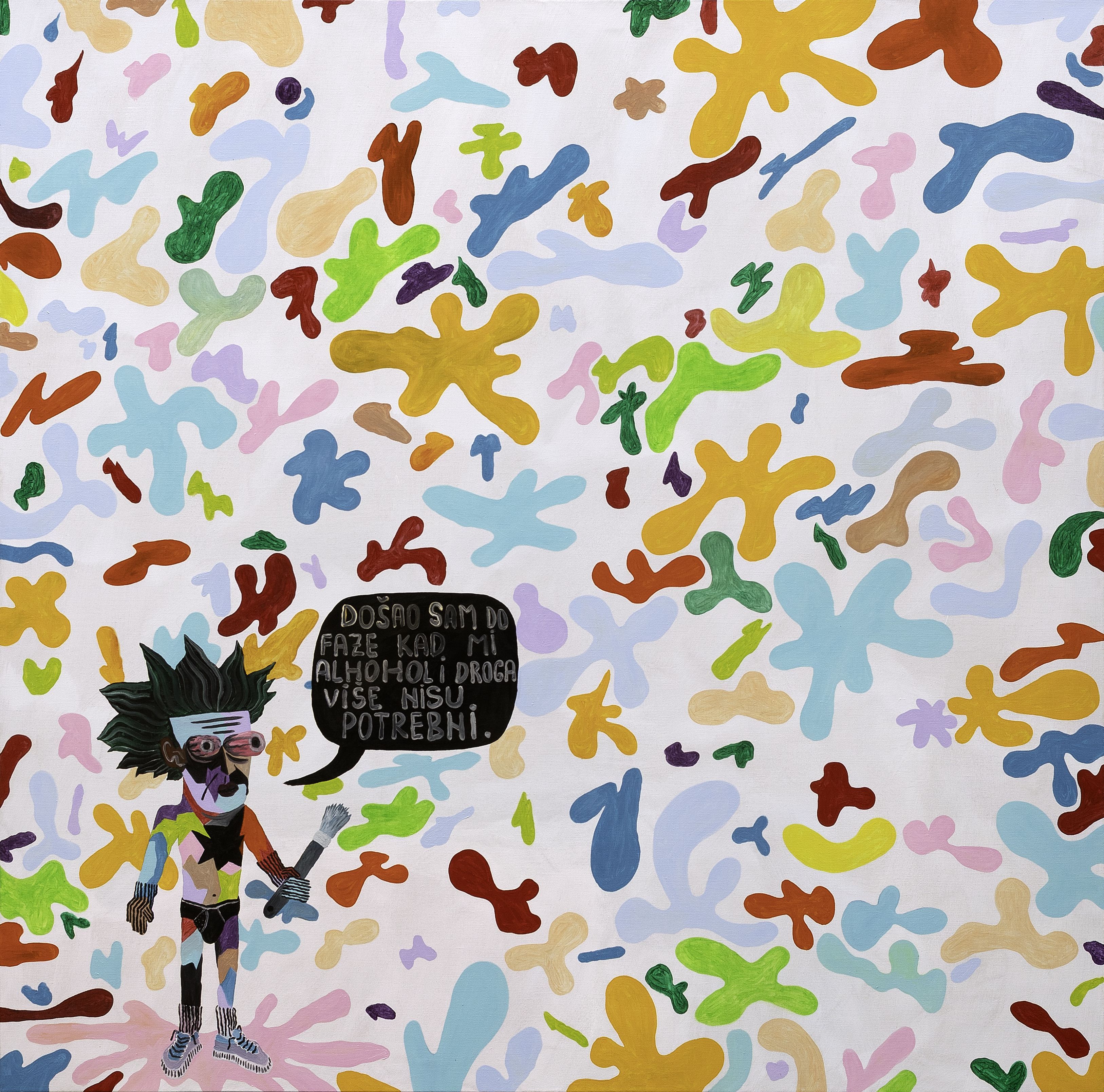 Tadija Janičić Otvaranja samostalna izložbe Tadije Janičića "Spisak obaveza"