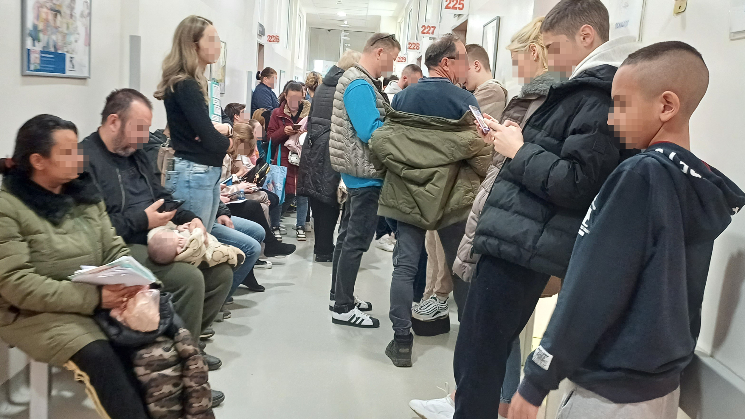 Tiršova Tirsova bolnica čekaonica cekaonica deca bolest virus