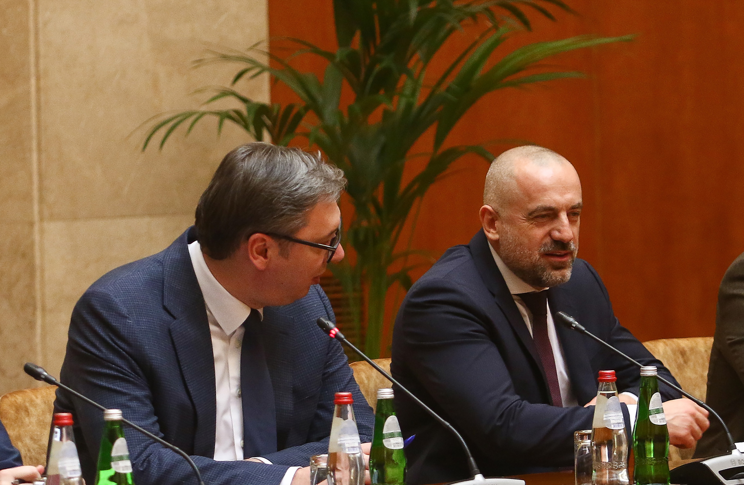 Aleksandar Vučić i Milan Radoičić