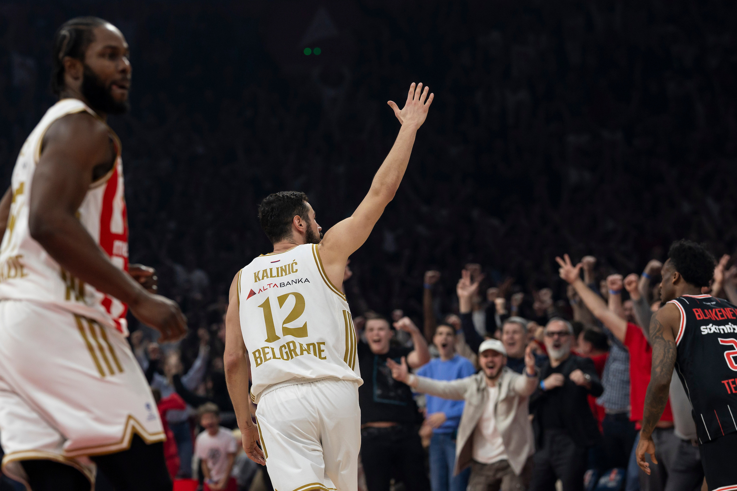 Nikola Kalinic, #12 of Crvena Zvezda Belgrade