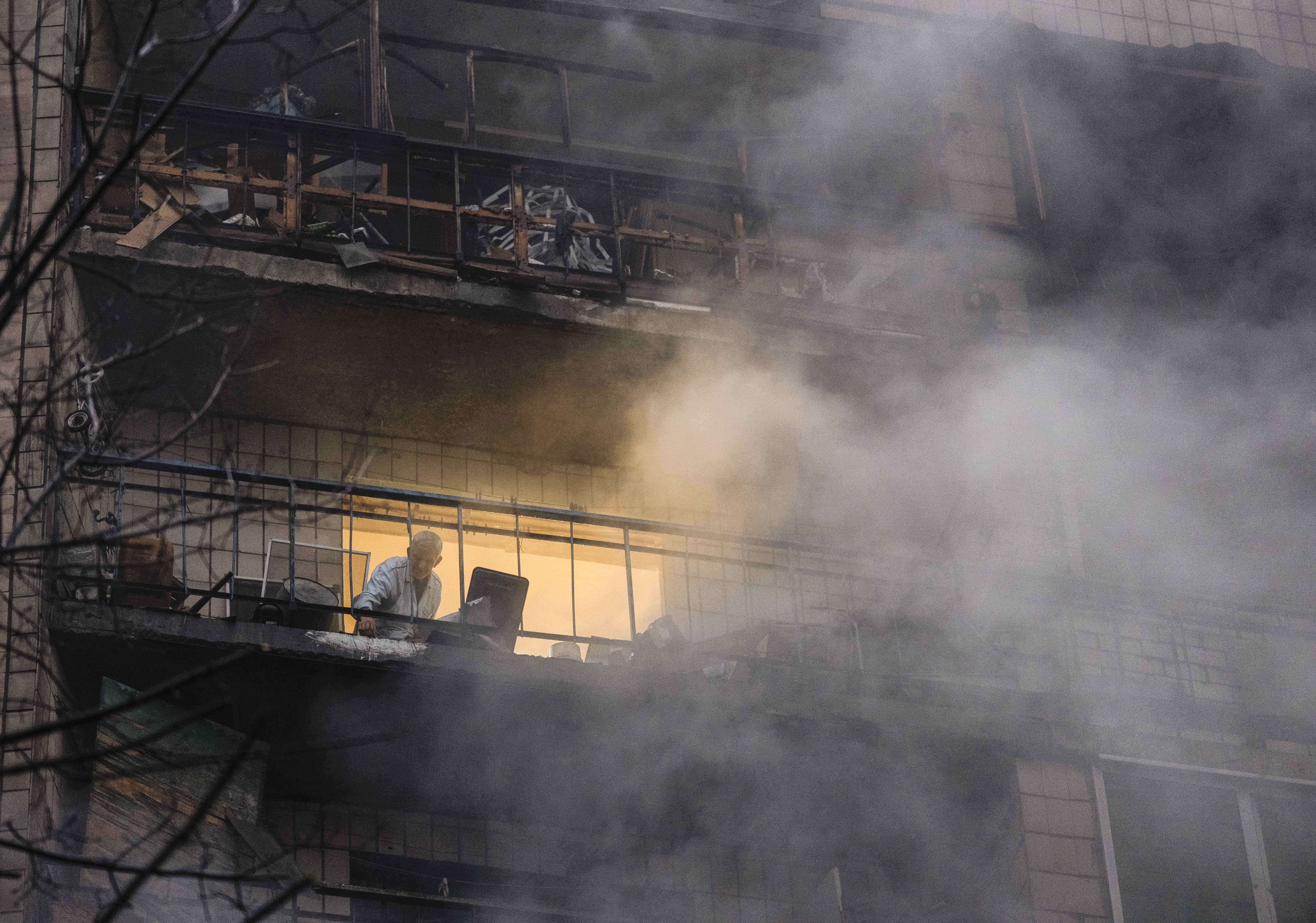 Rusko granatiranje stambenog naselja u gradu Kramatorsku, Donjecka oblast, Ukrajina Rusija rat 13717094.jpg