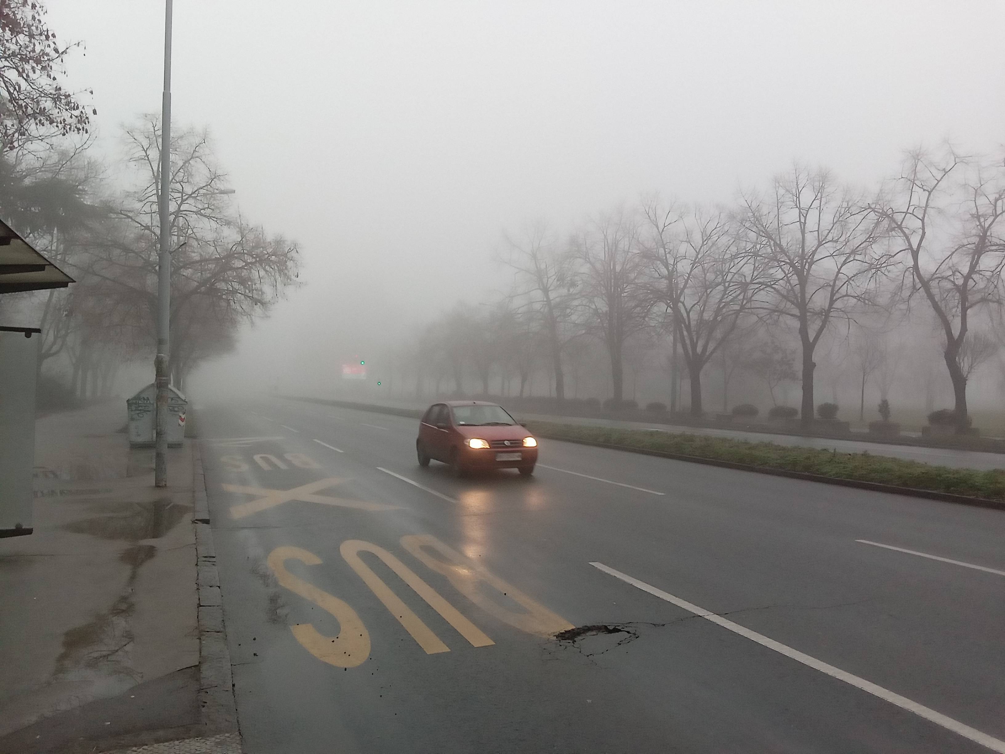 Vreme vremenska prognoza magla oblačno