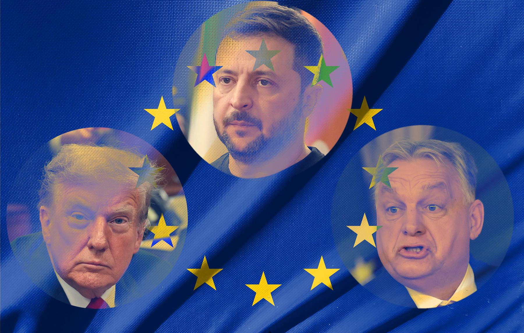 tramp zelenski orban evropa