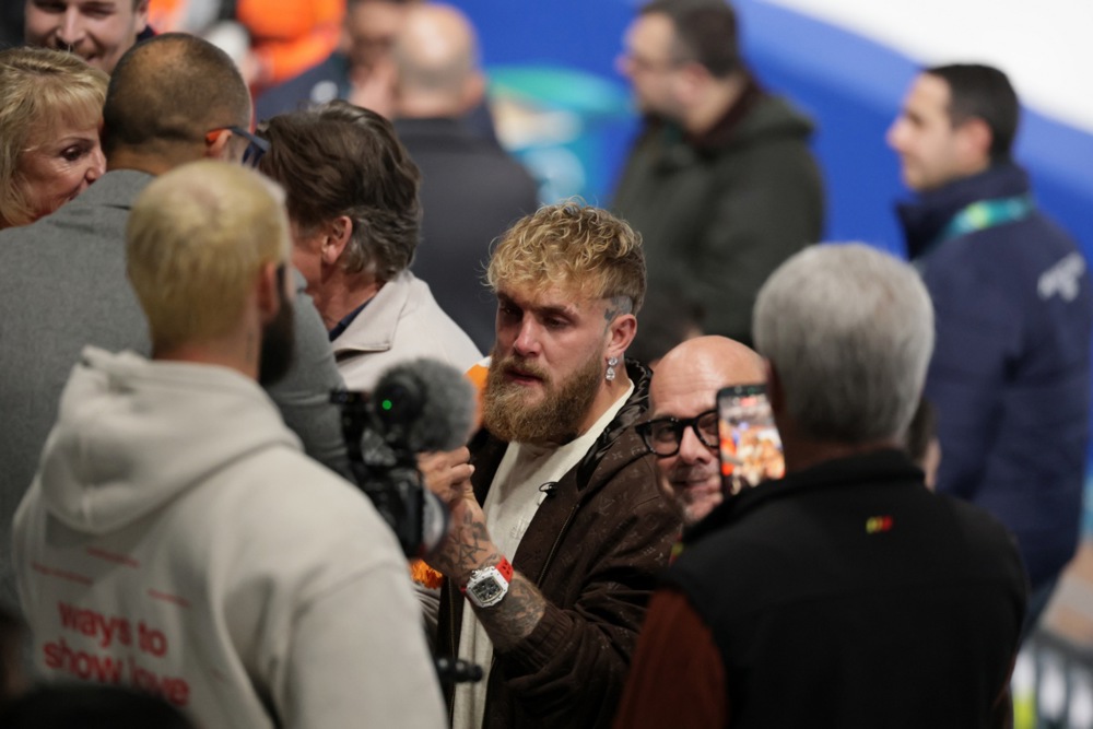 epa12720892 American boxer and influencer Jake Paul,