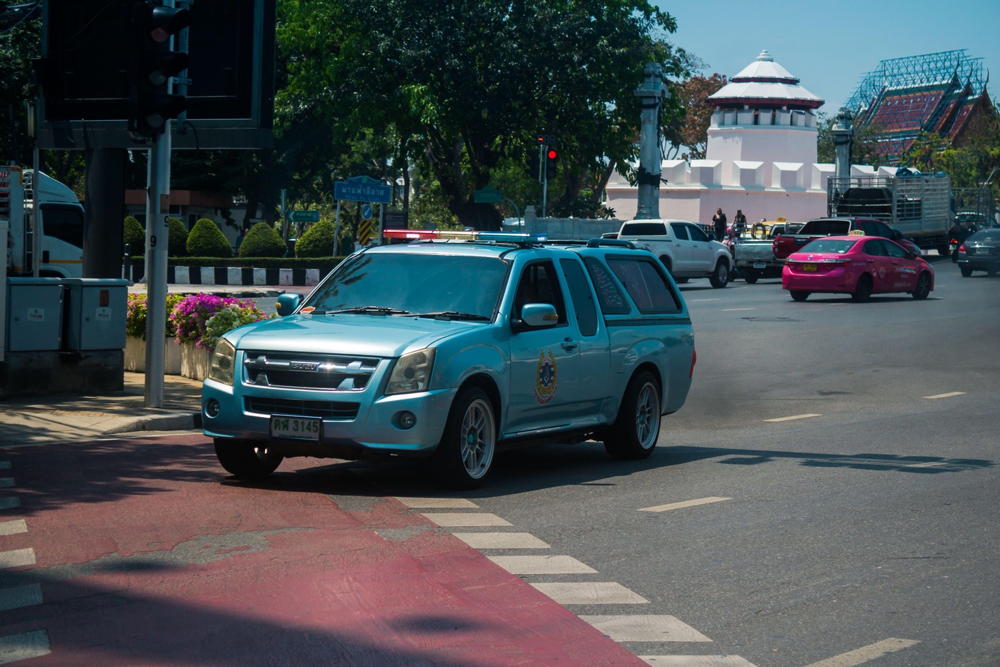 Tajlandska policija, Tajland