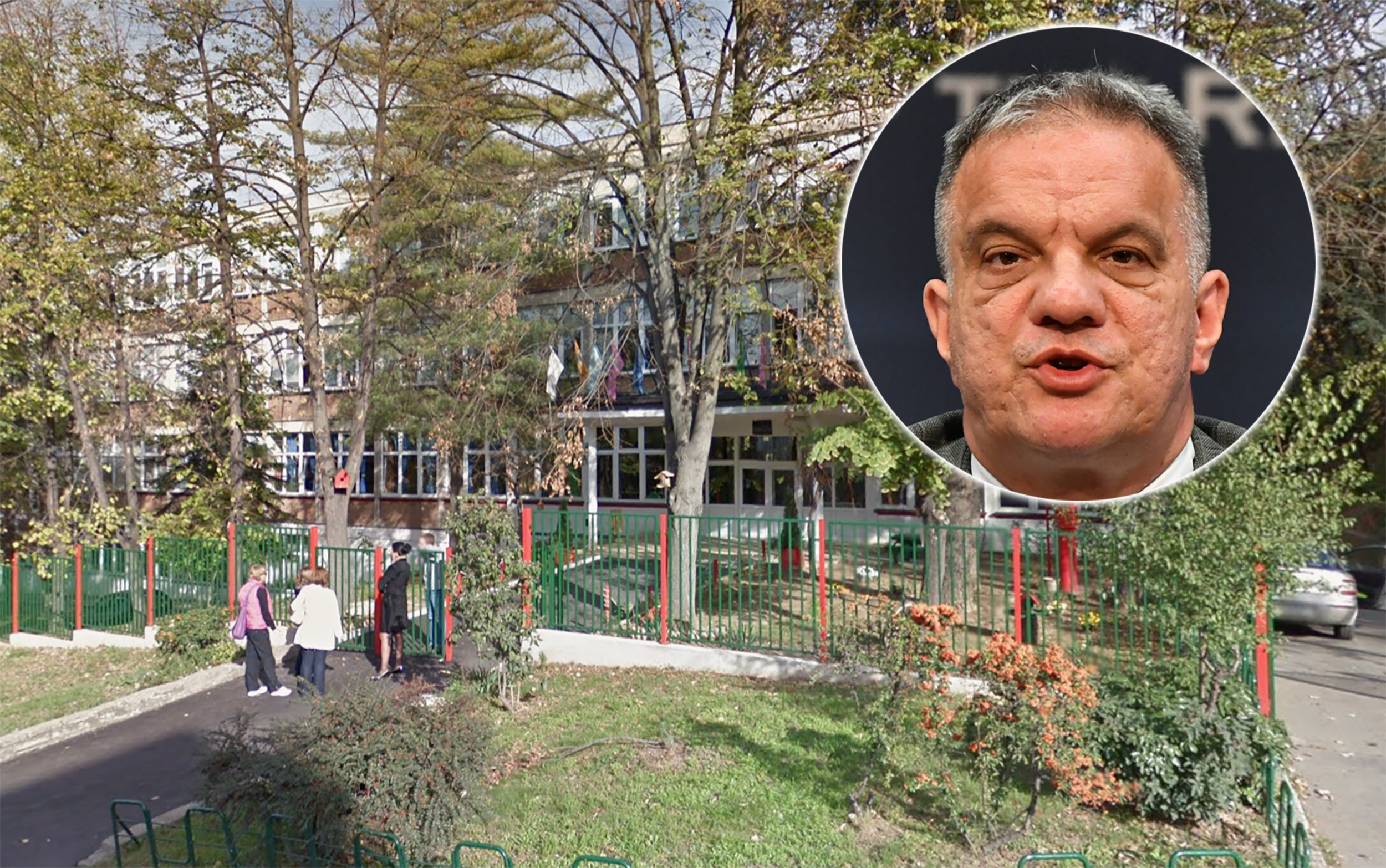 škola Banović strahinja na Banovom brdu i u krugu Dejan Vuk Stanković