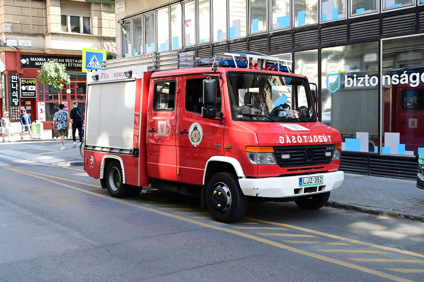 Vatrogasci u Mađarskoj Požar