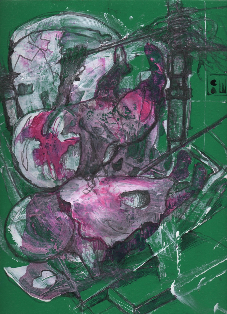 Saša Vasiljević 2.jpg,  izložba radova „Duhovi u nama“ umetnika Saše Vasiljevića i Uglješe Colića.