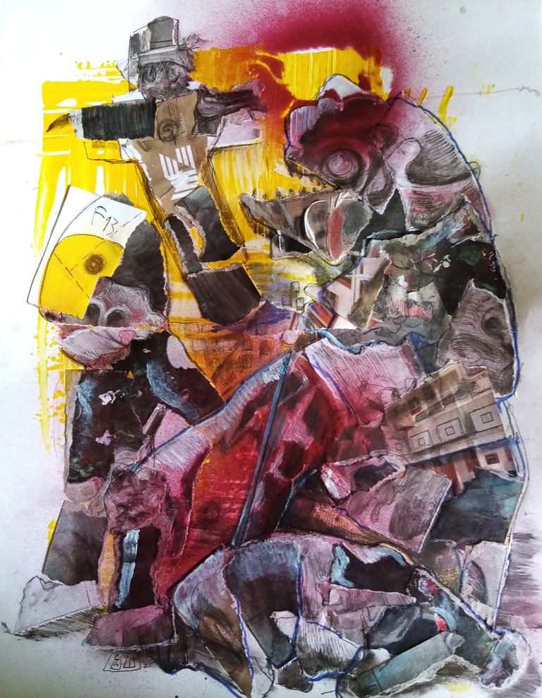 Saša Vasiljević.jpg,  izložba radova „Duhovi u nama“ umetnika Saše Vasiljevića i Uglješe Colića.