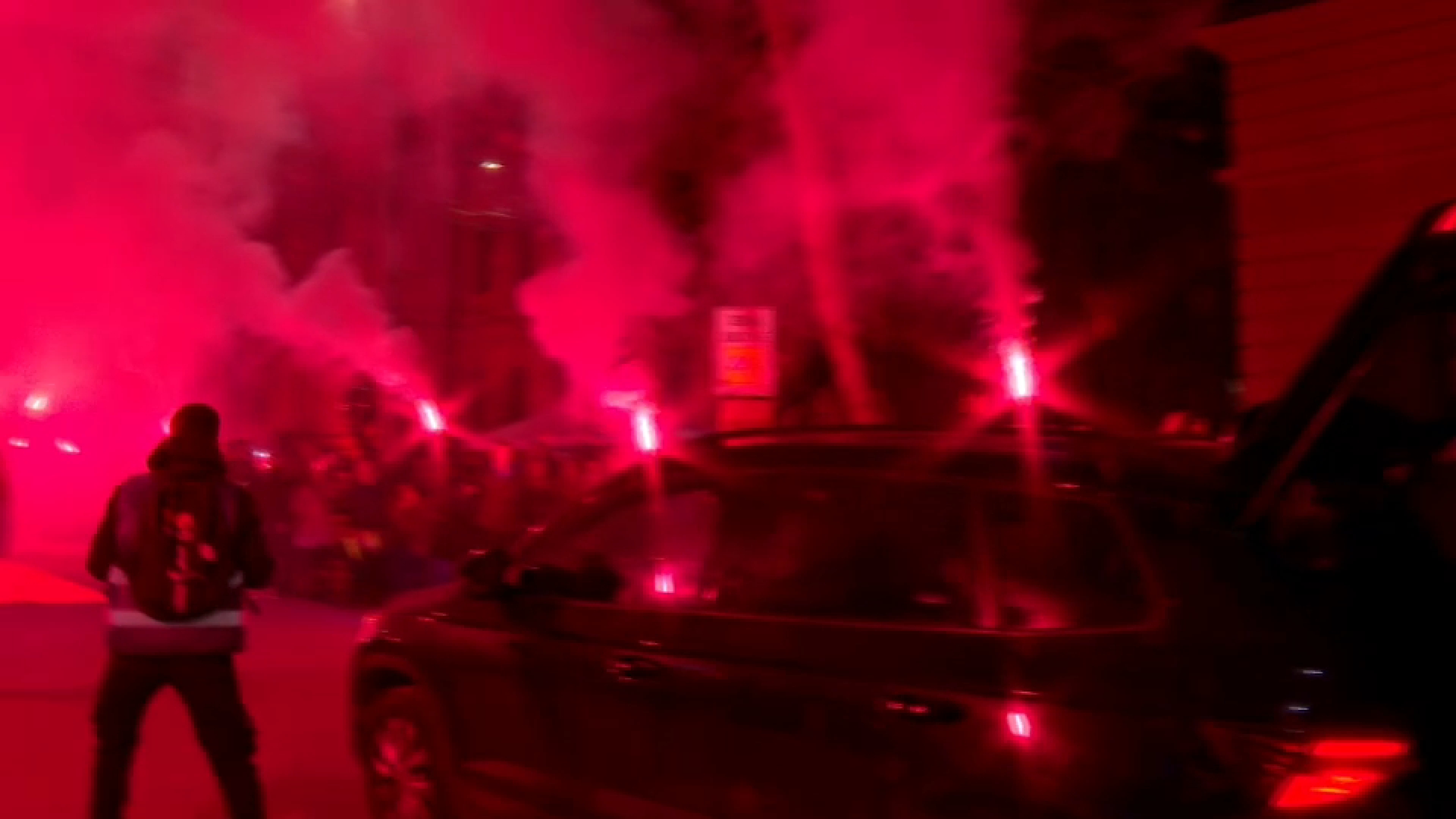 Valjevo, doček, studenti, srednjoškolci