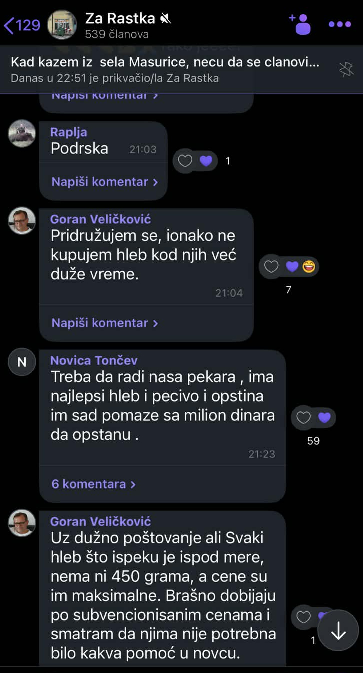 Surdulica linč viber