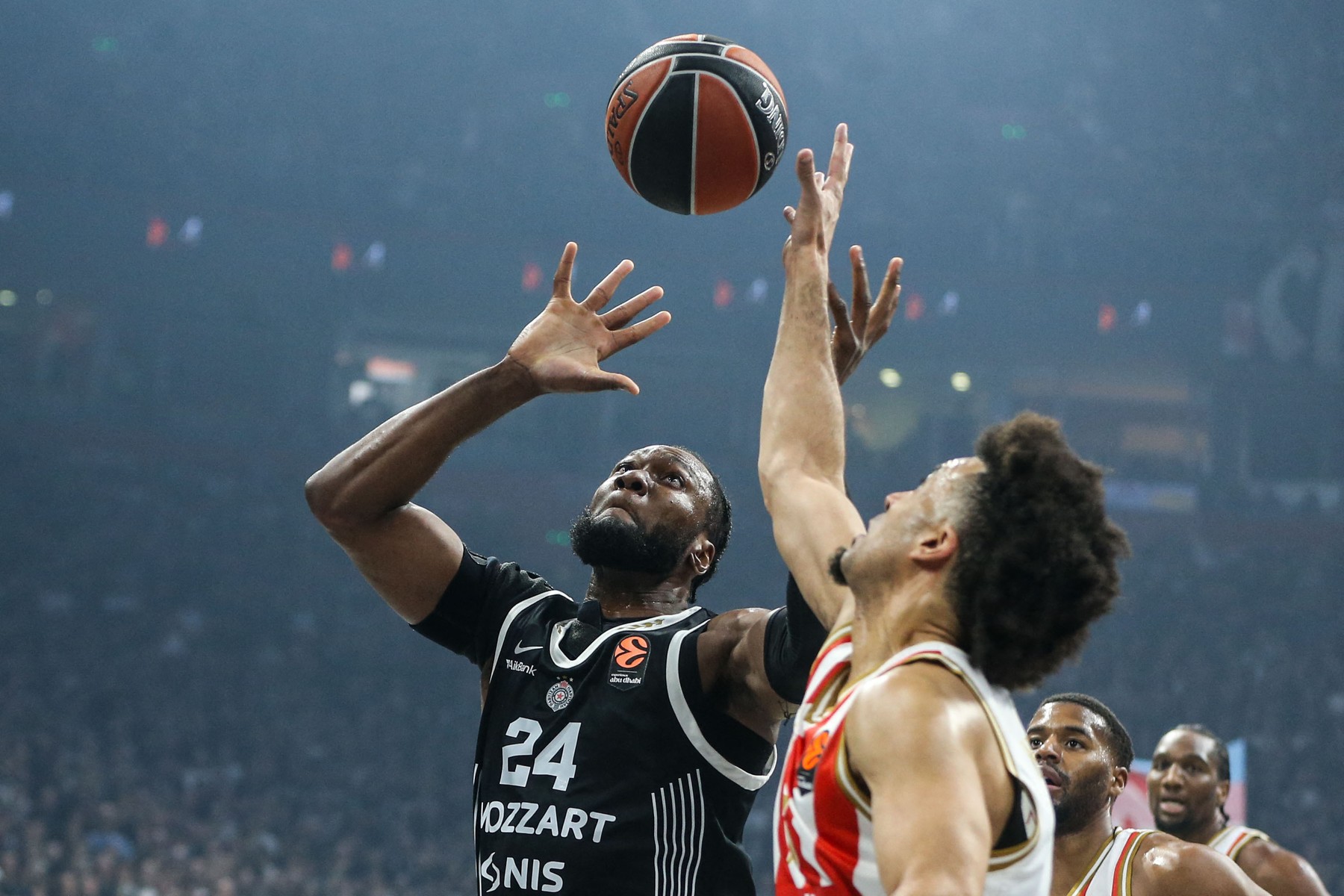 Bruno Fernando i Džordan Nvora, Partizan - Crvena zvezda