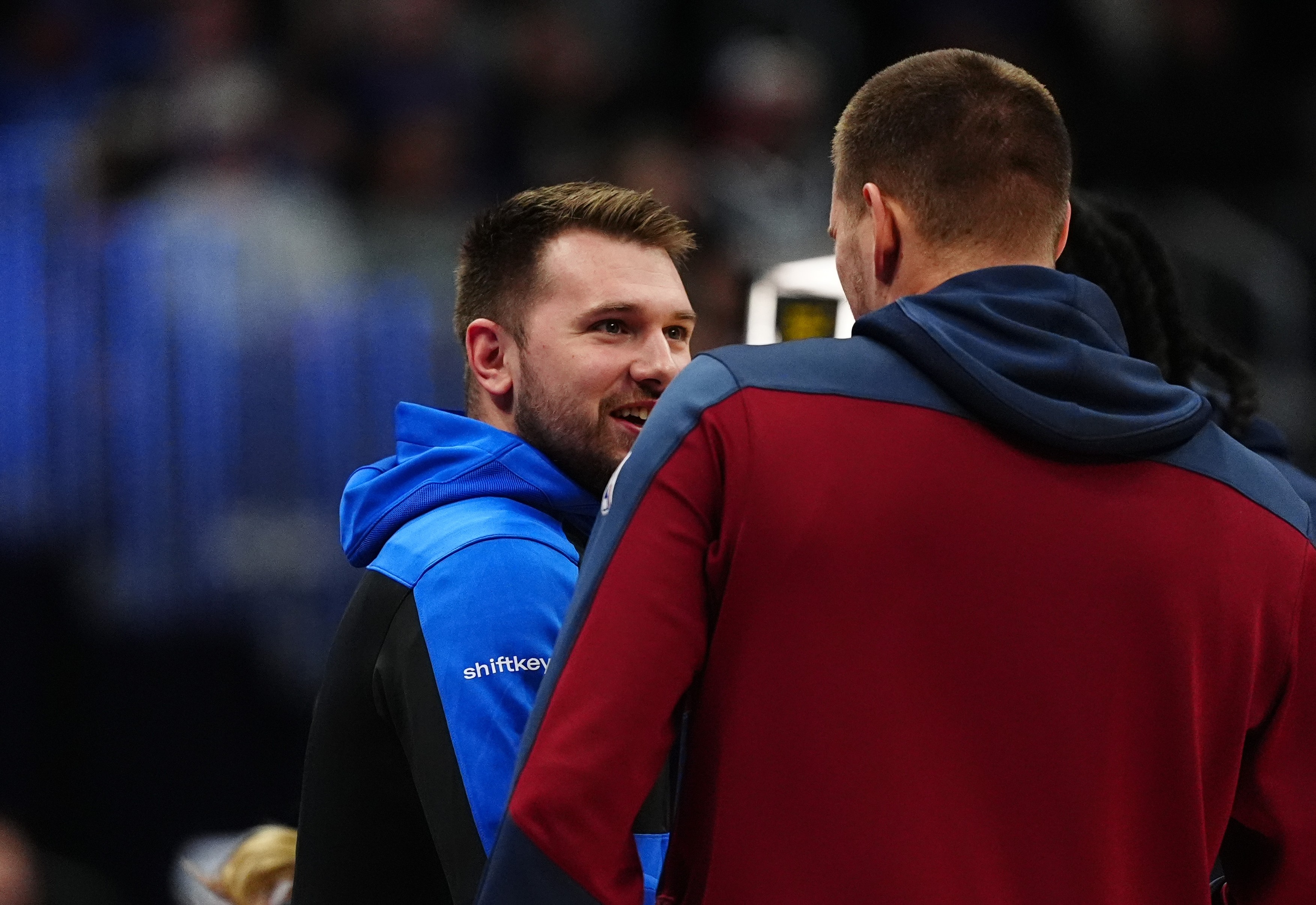 Luka Dončić, Nikola Jokić, susret