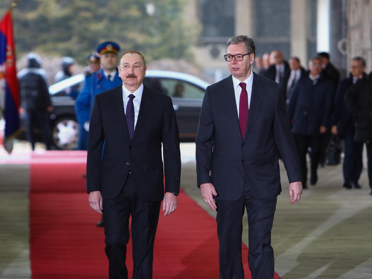 Aleksandar Vučić, Ilham Alijev, Vučić Aliev