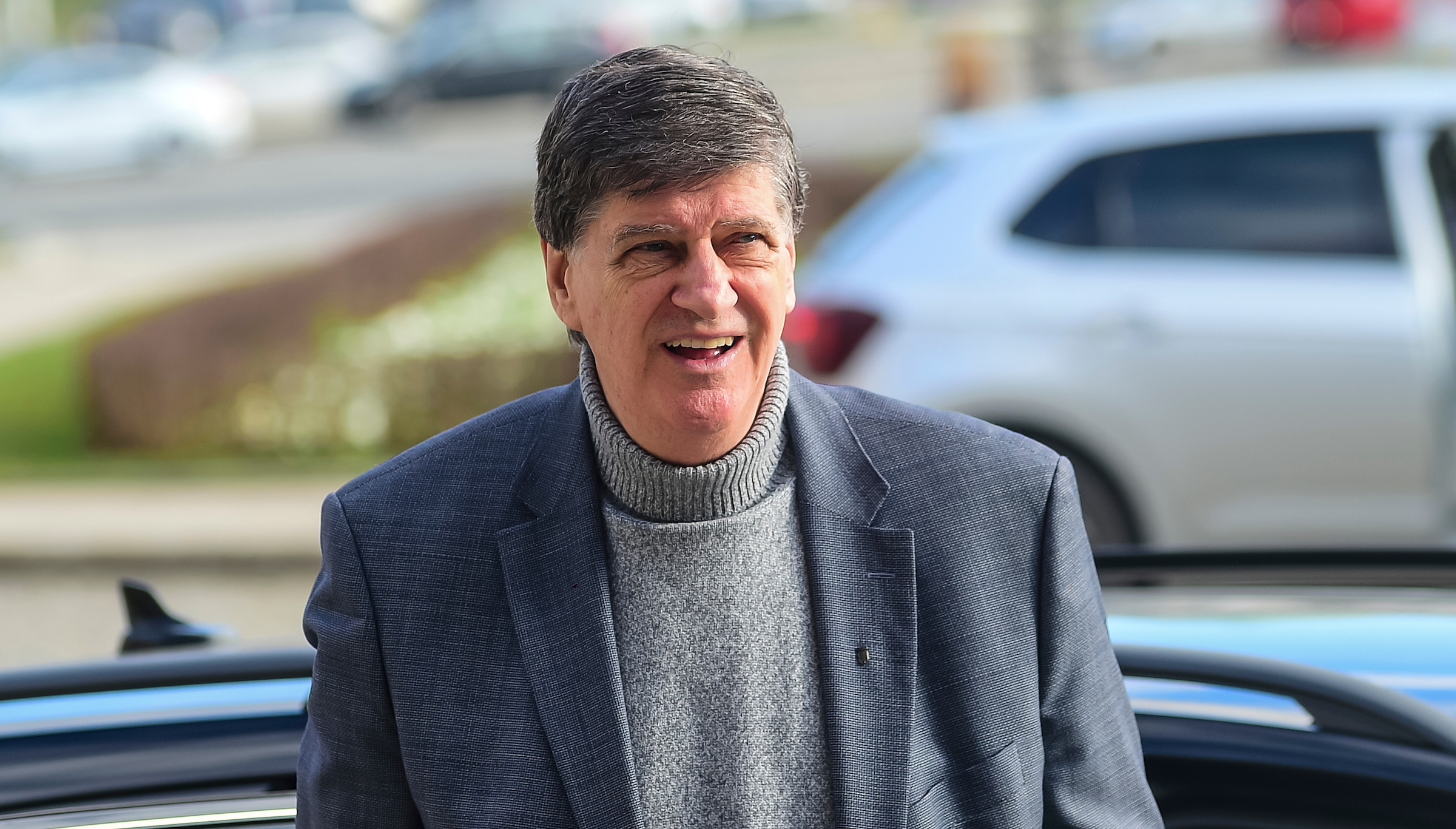 Zarko Zecevic at comemorative service for late basketball player Drazen Praja Dalipagic, held at City Hall, 28.01.2025. Belgrade, Serbia.  (Photo by Dusan Milenkovic/Starsport.rs ©)