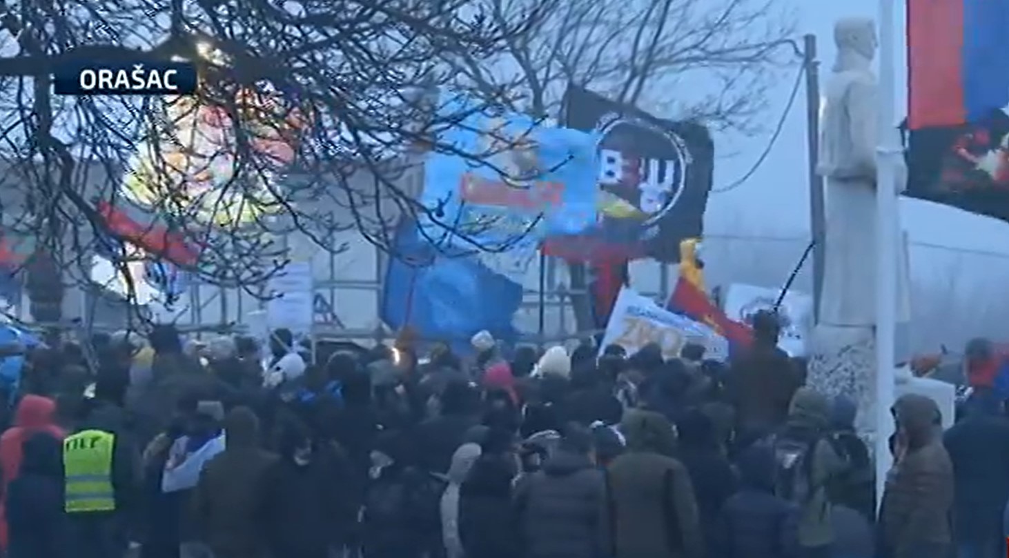 Orašac, protest, Sretnimo se ponovo