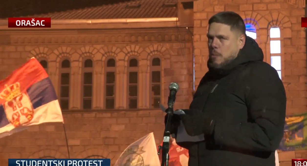 Orašac protest