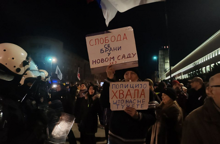 Protest Novi Sad