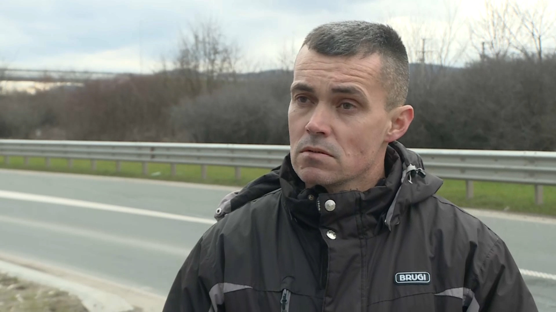 Blokiran put Kraljevo-Vrnjačka Banja Predrag Veljković foto n1.jpg