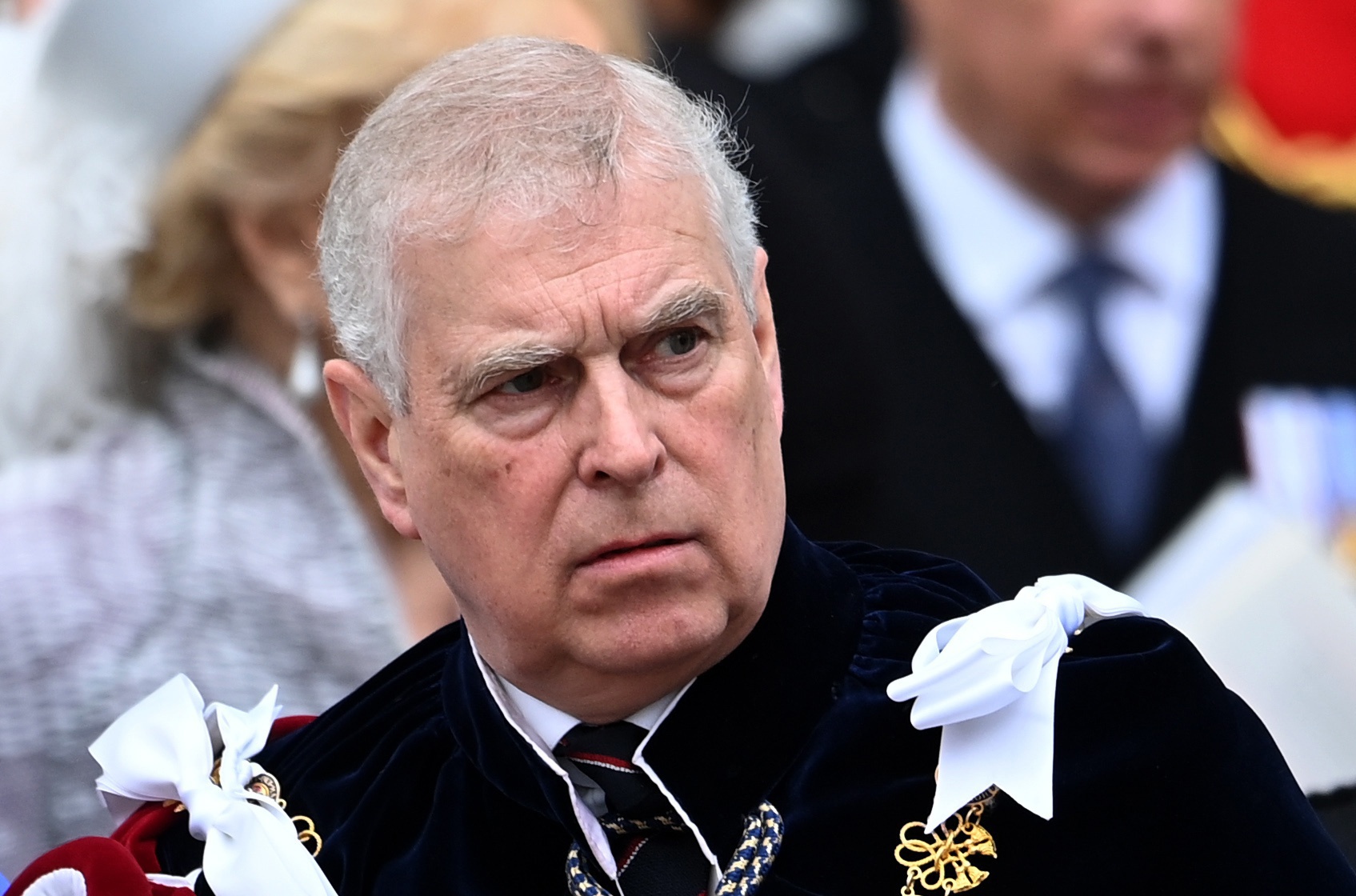 Then Britain's Prince Andrew, the Duke of York,  , 06 May 2023 (reissued 19 February 2026). According to the BBC, Andrew Mountbatten-Windsor, former titled Prince Andrew, was arrested on 19 February on suspicion of misconduct in public office.