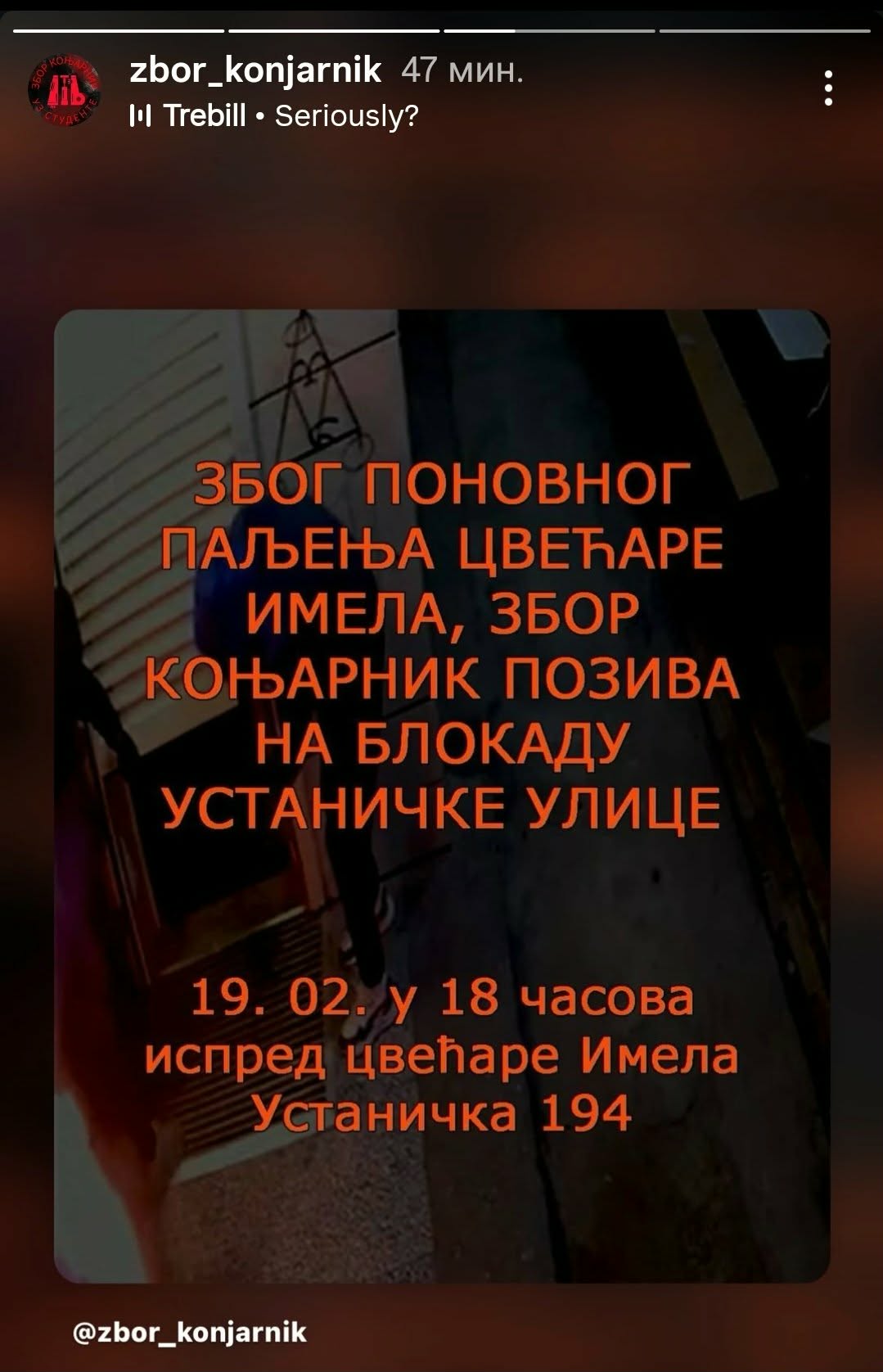 zbor konjarnik cvećara imela