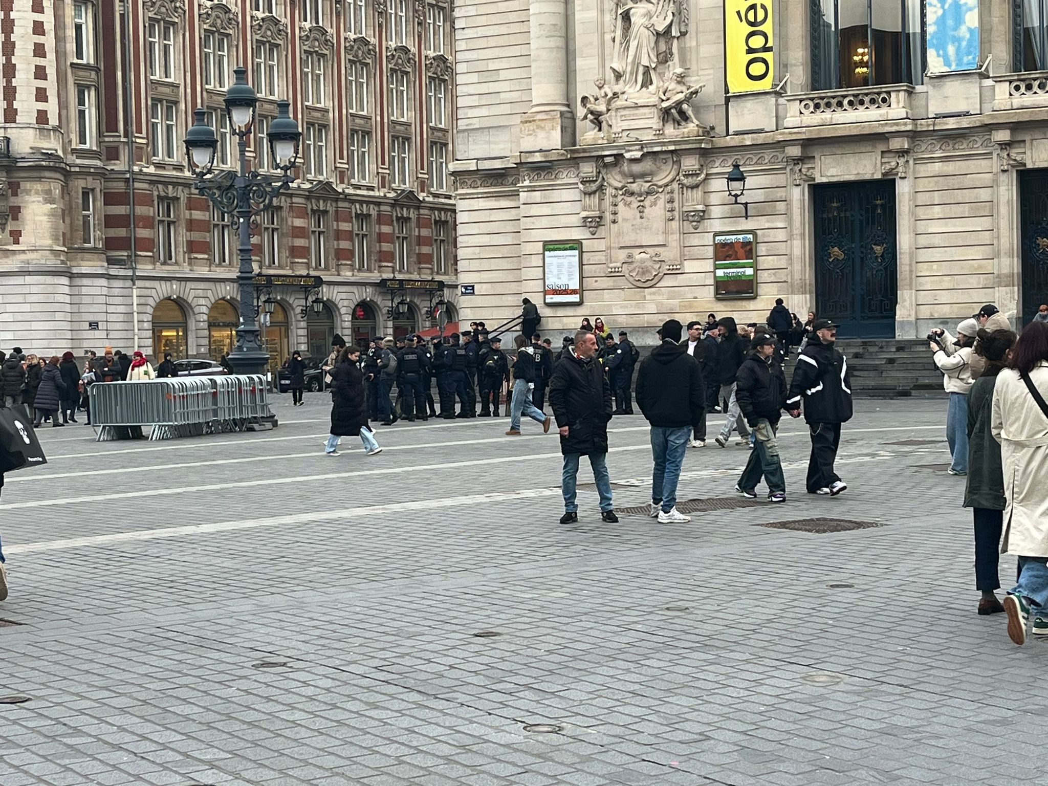 Navijači Zvezde u Lilu