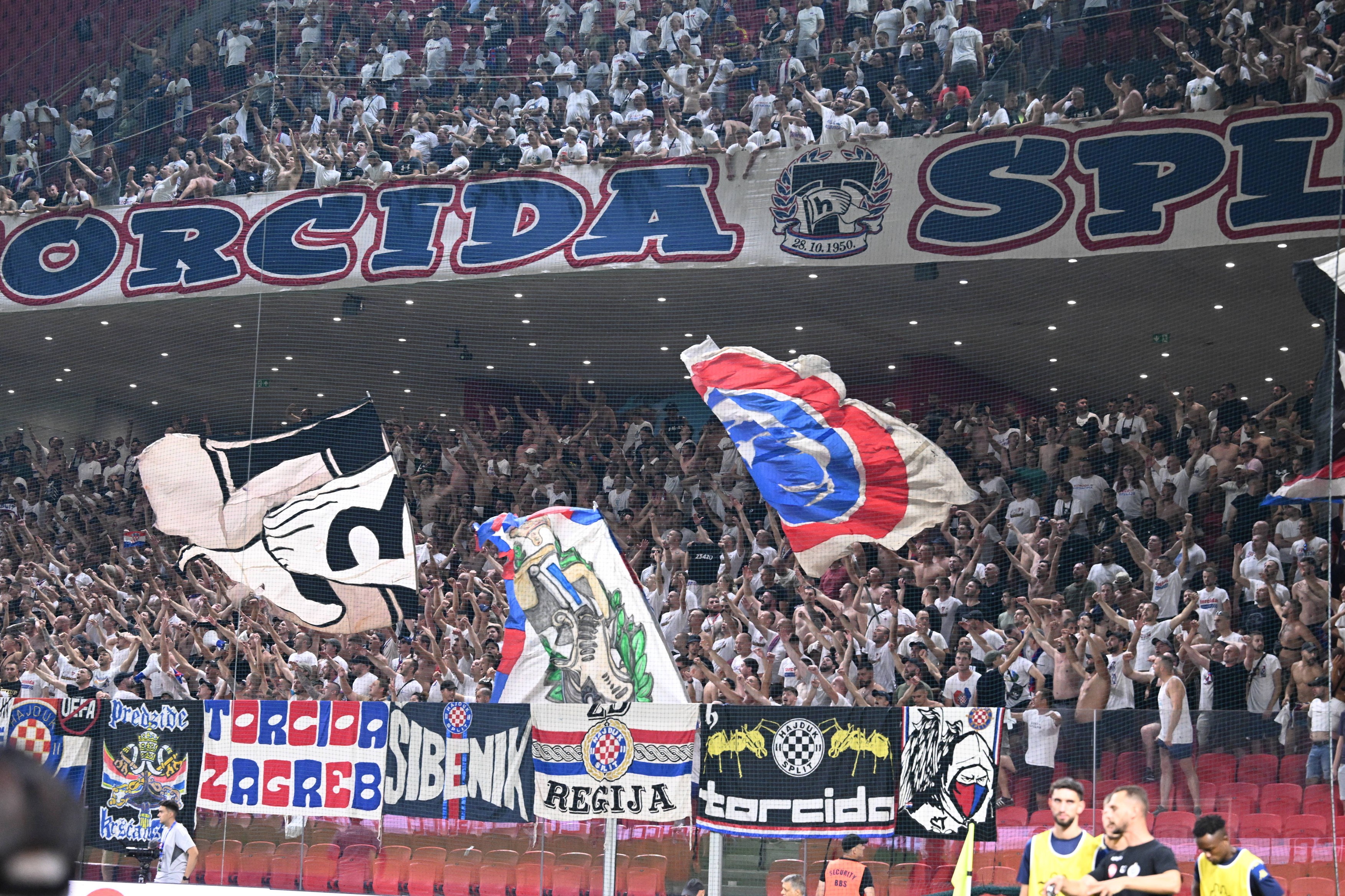 Tirana, Albania, 140825. Air Albania Stadium.