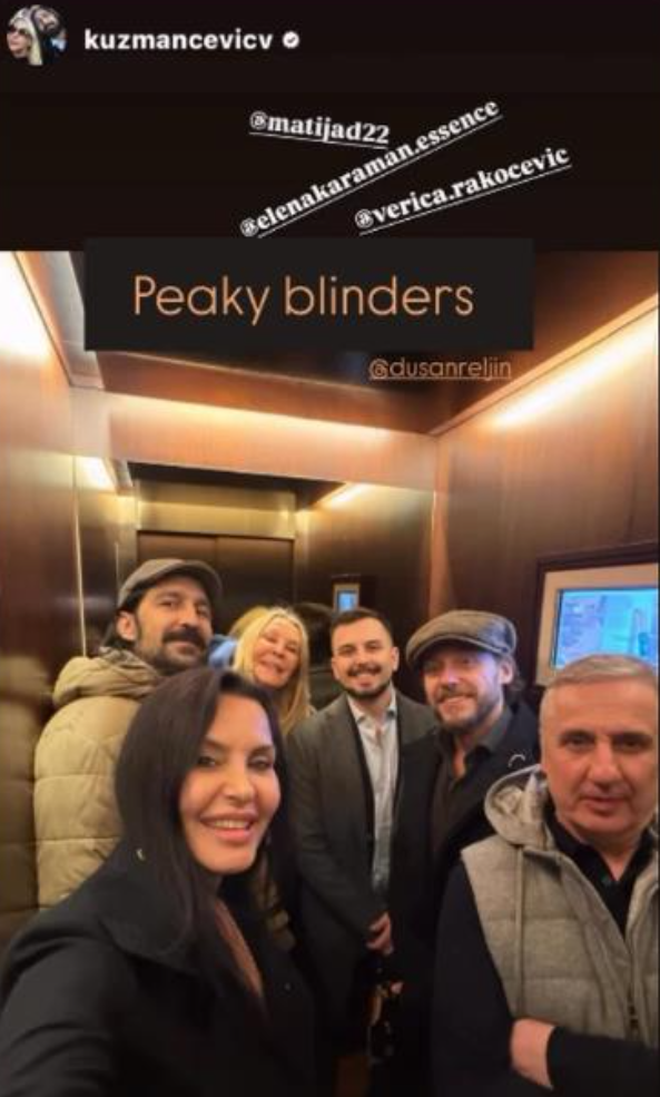 Printskrin Instagram/kuzmancevicv
