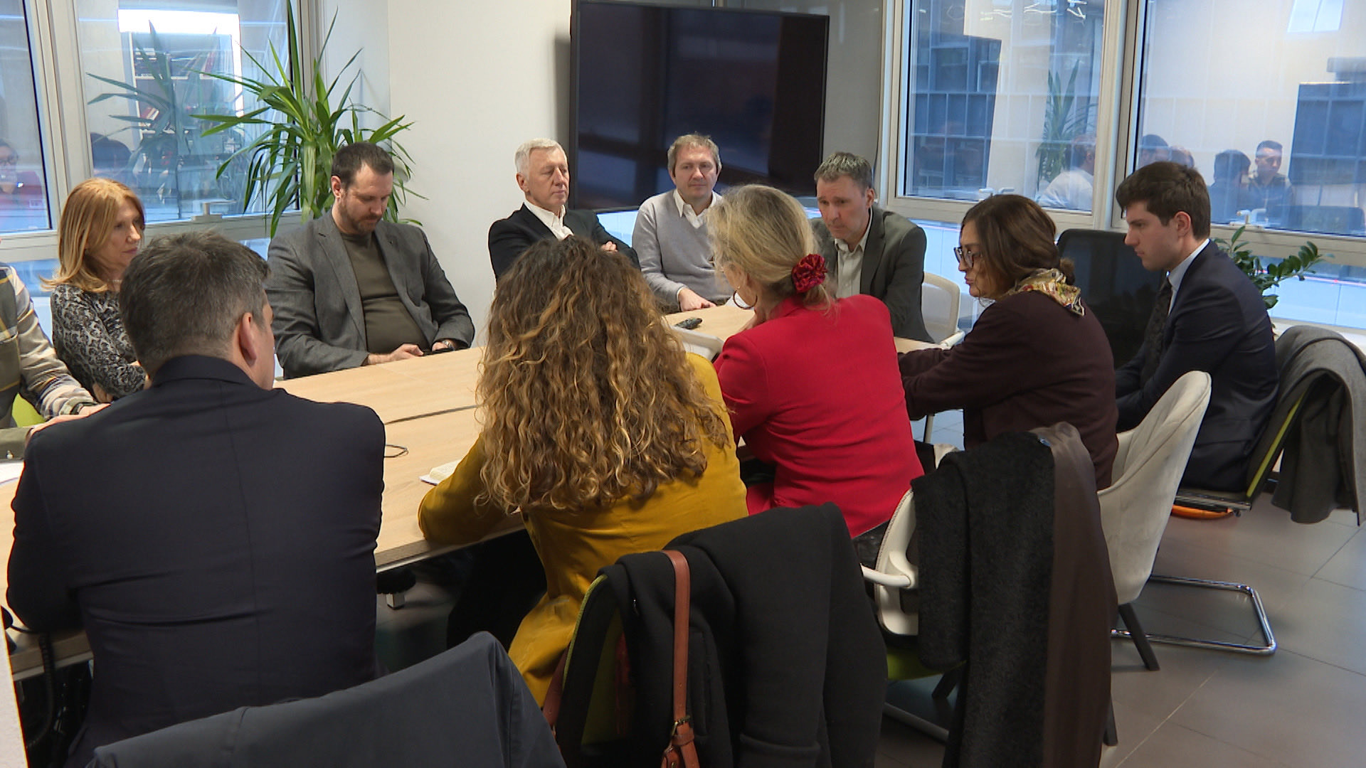 Francuska ambasadorka 🇫🇷 Florans Ferari posetila je redakciju  @N1srbija  i razgovarala sa novinarima.